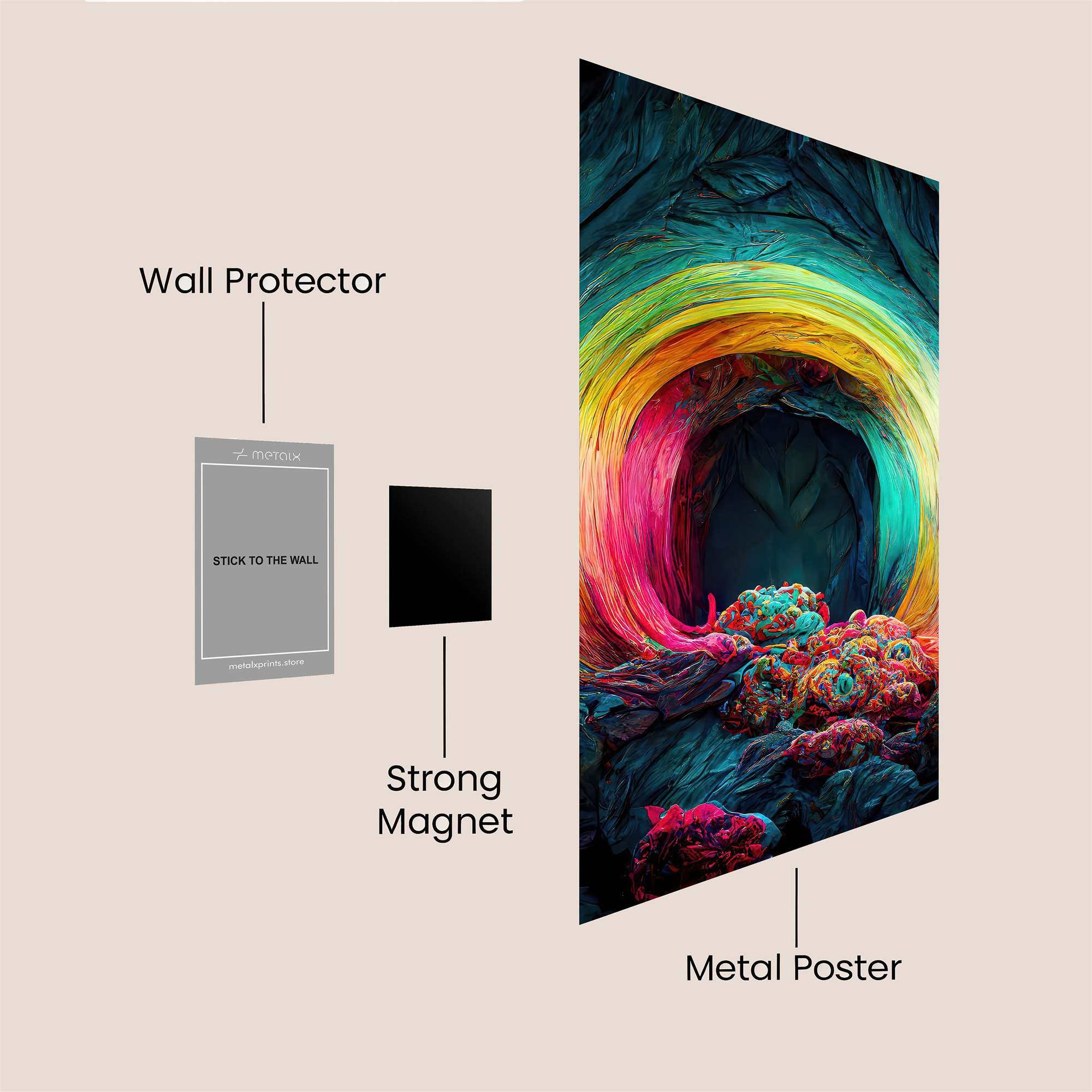 Portal Dream Safe Wall Magnetic / M