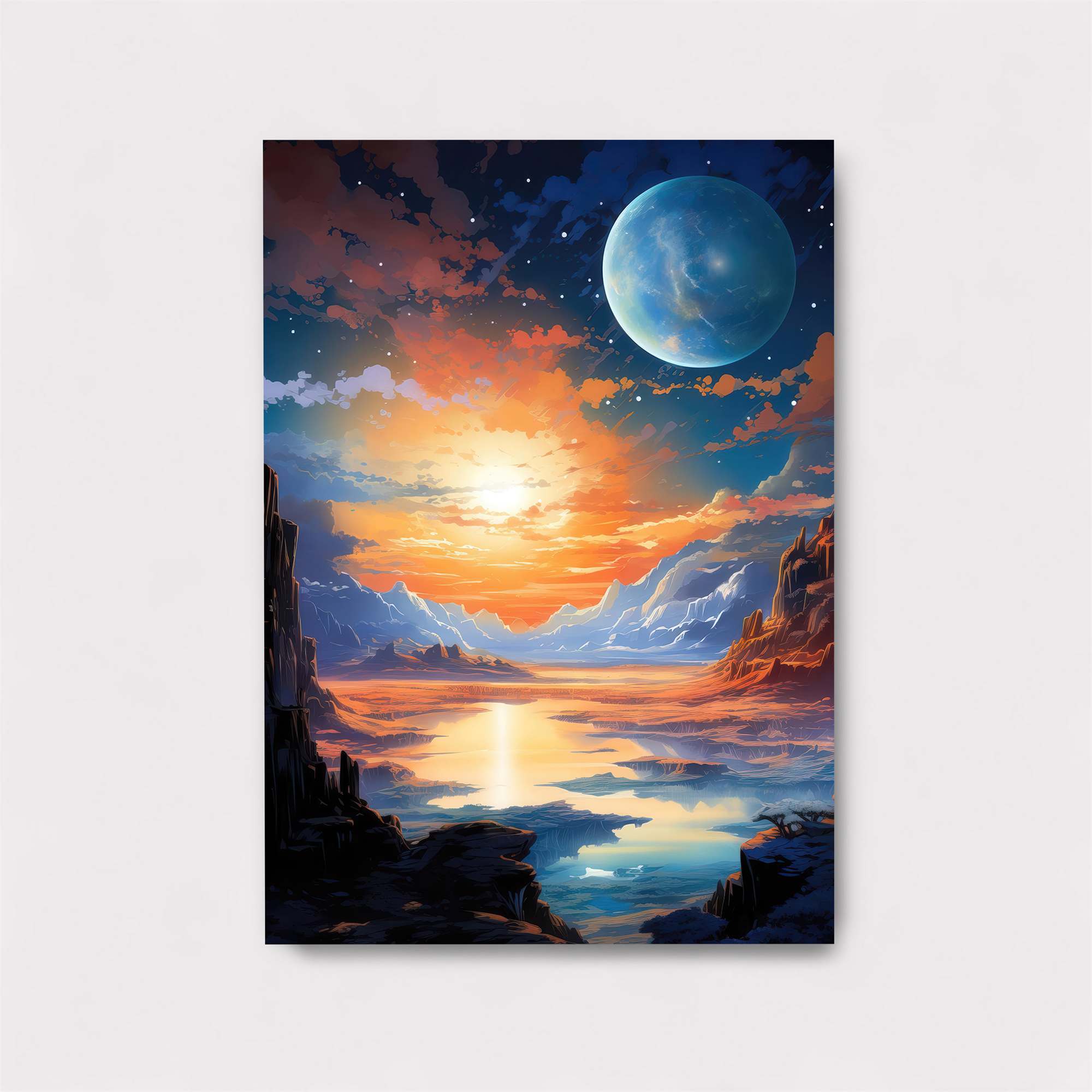 Moonlit Serenity Safe Wall Magnetic / M