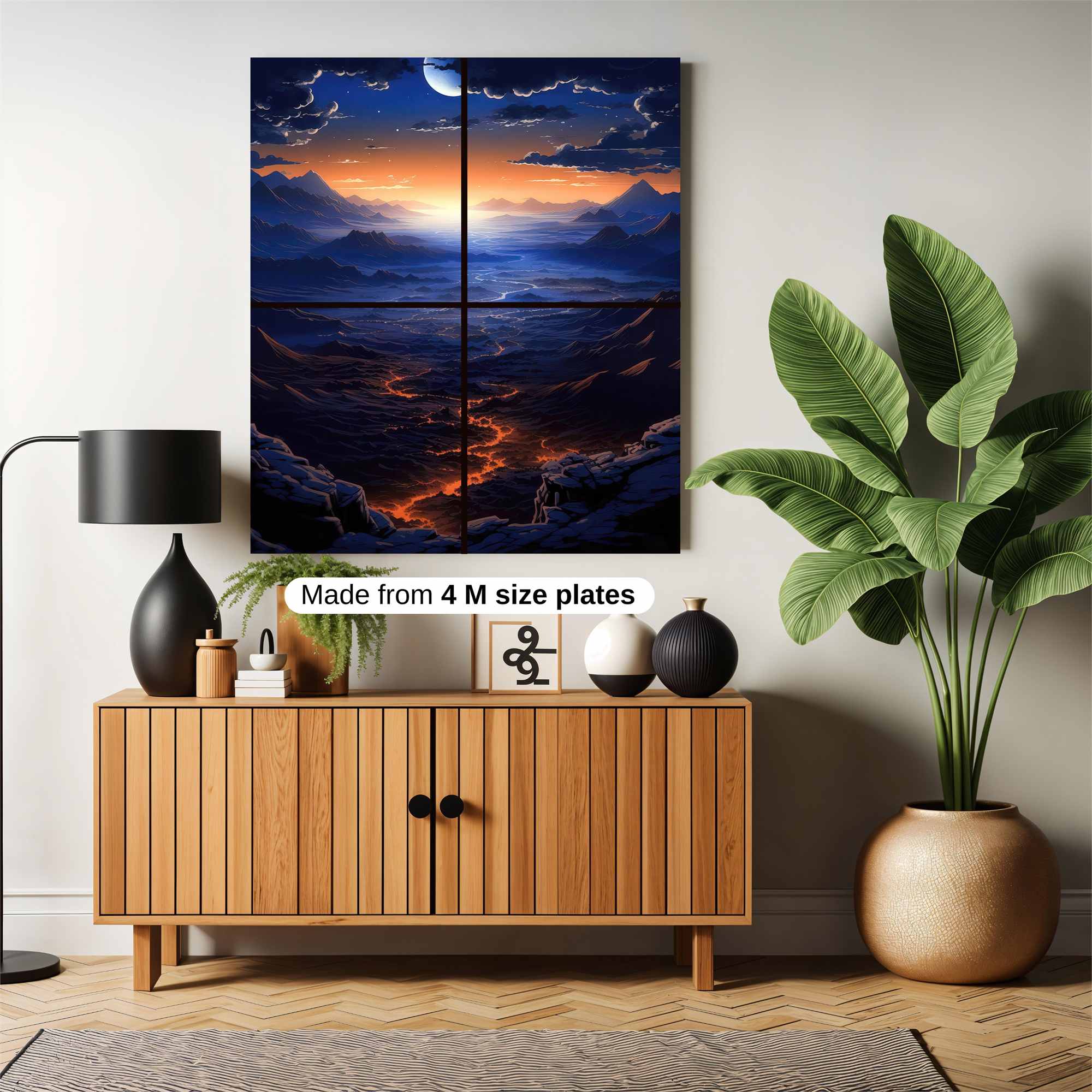 Lunar Serenity Safe Wall Magnetic / M