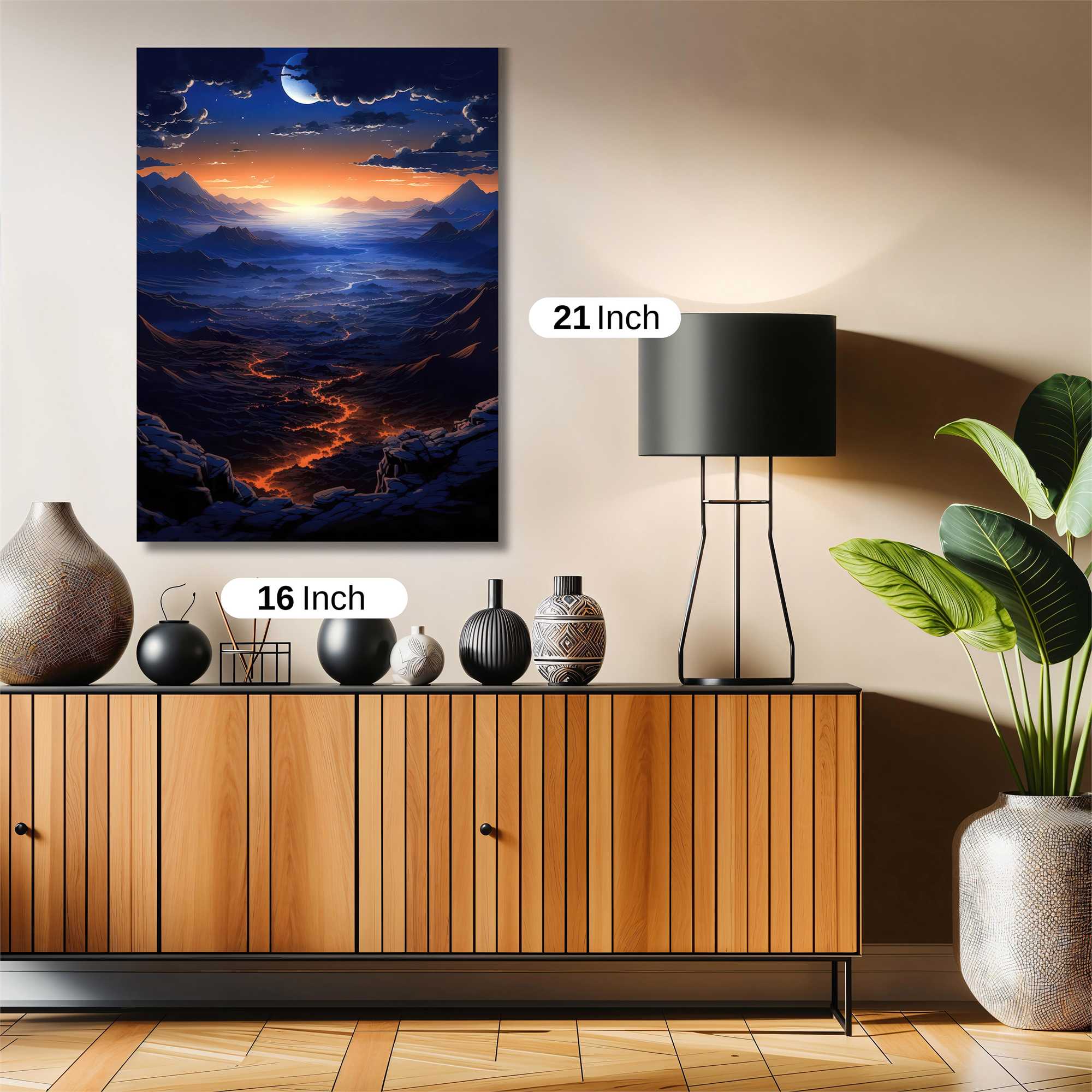 Lunar Serenity Safe Wall Magnetic / M