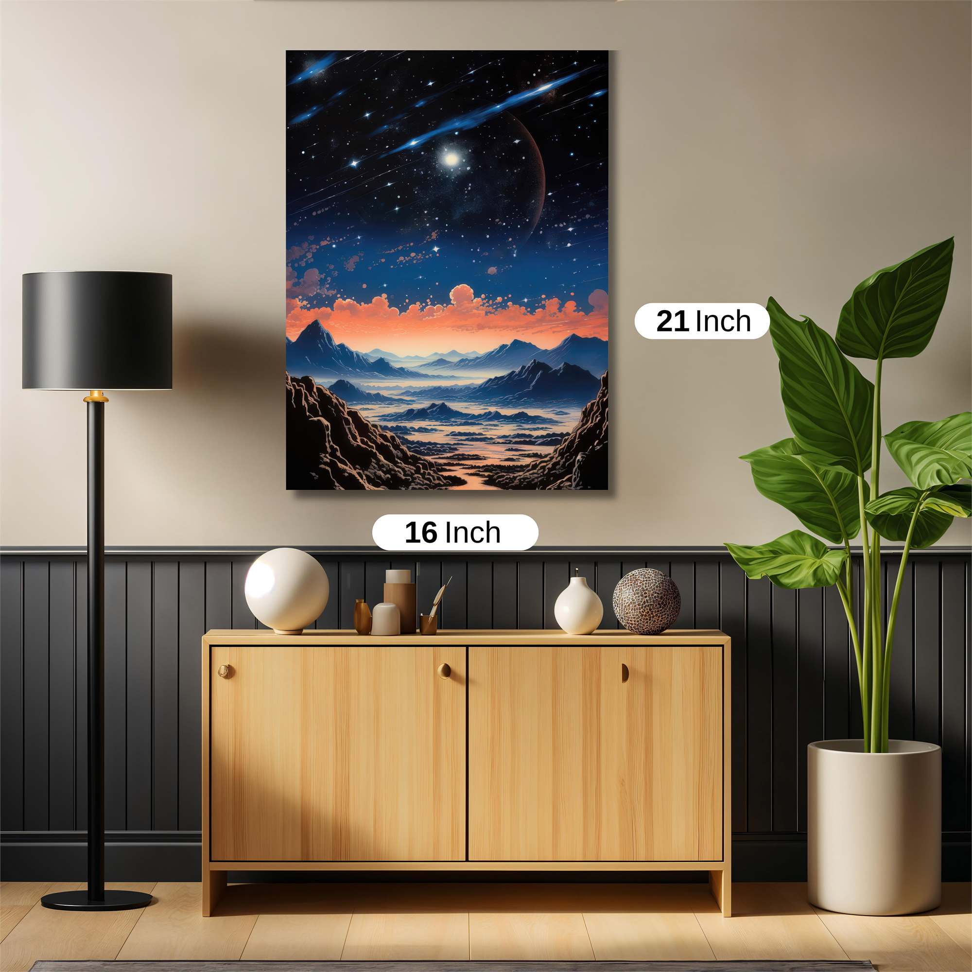 Starlit Serenity Safe Wall Magnetic / M