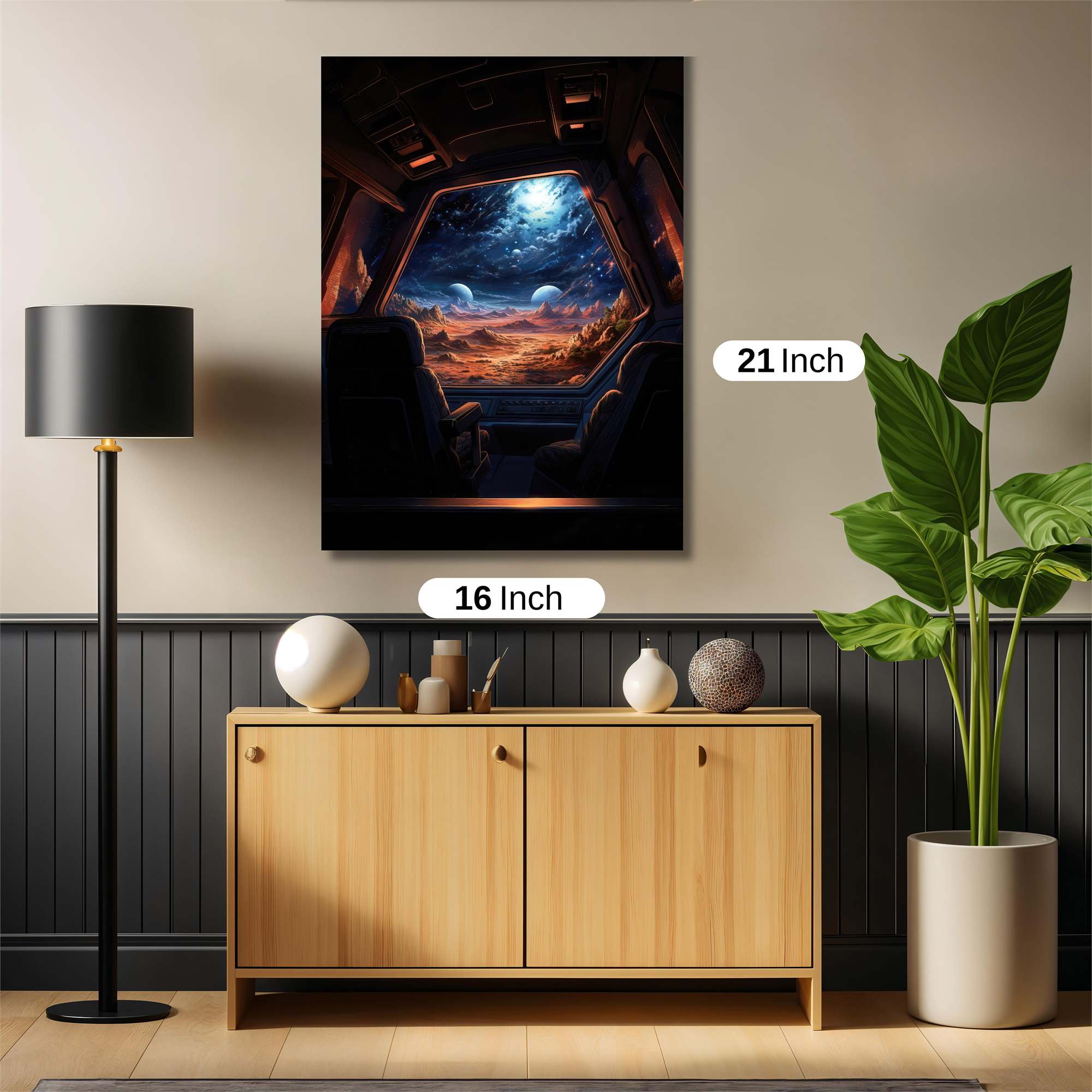 Alien Serenity Safe Wall Magnetic / M