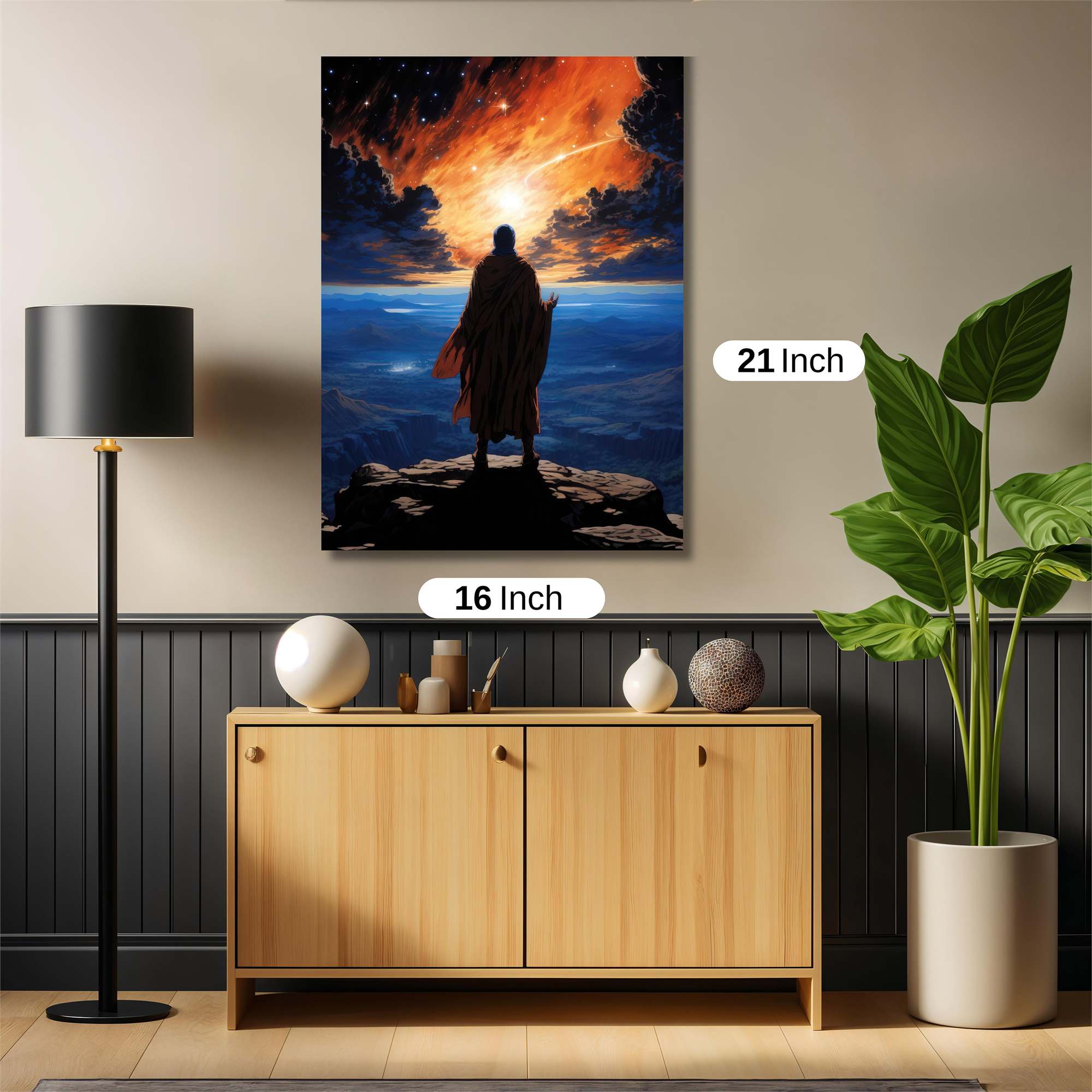 Mystic Blaze Safe Wall Magnetic / M