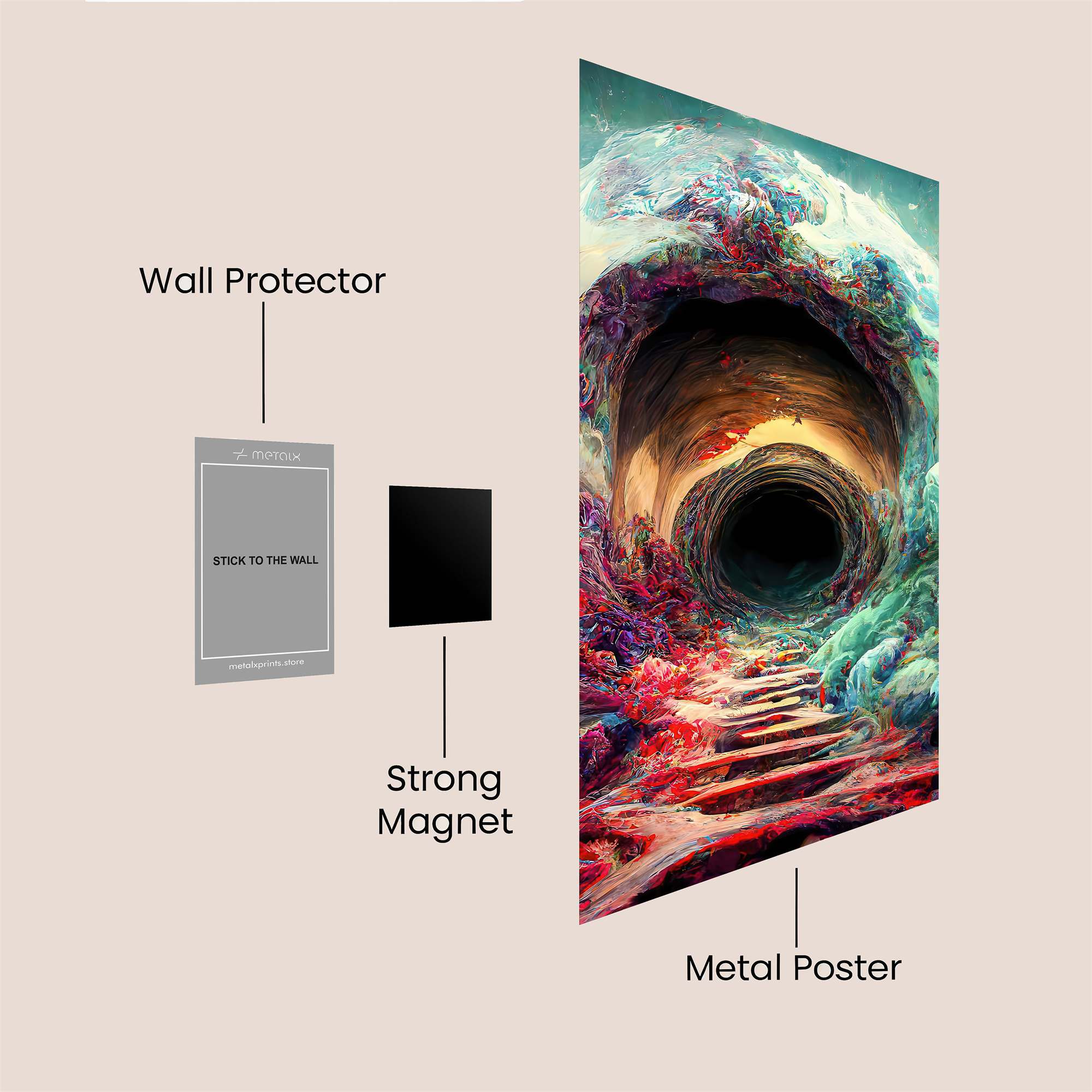 Portal Enigma Safe Wall Magnetic / M