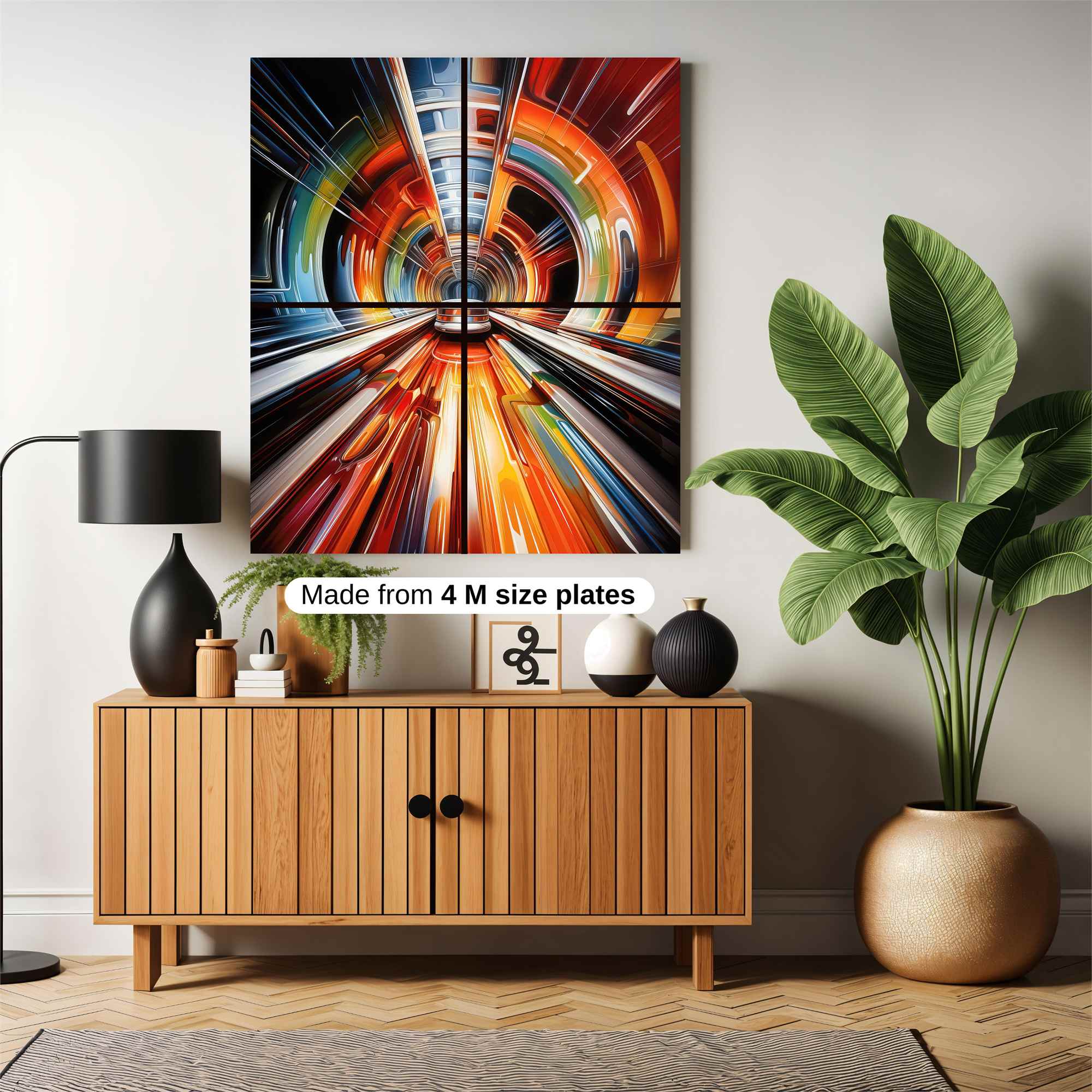 Tunnel Rush Safe Wall Magnetic / M