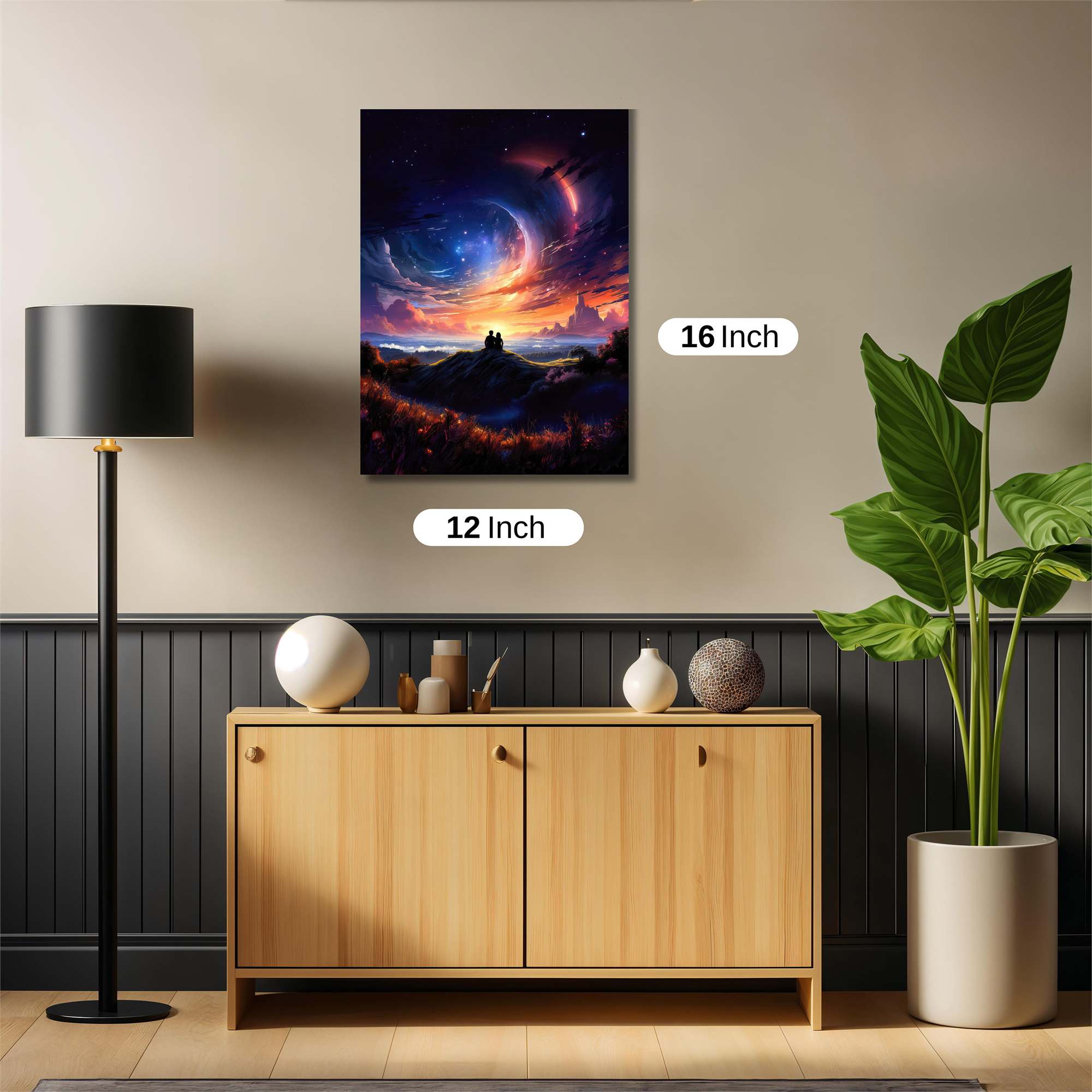 Lovers Cosmic Safe Wall Magnetic / M
