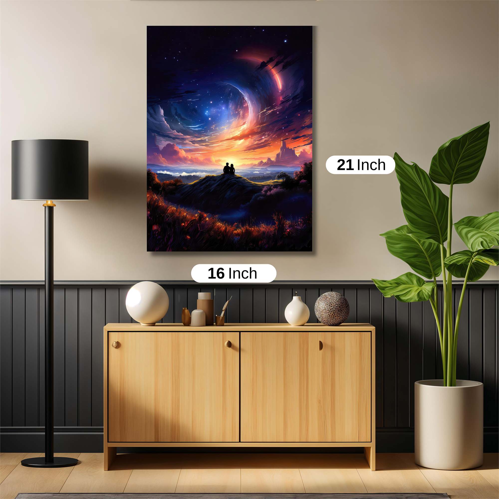 Lovers Cosmic Safe Wall Magnetic / M