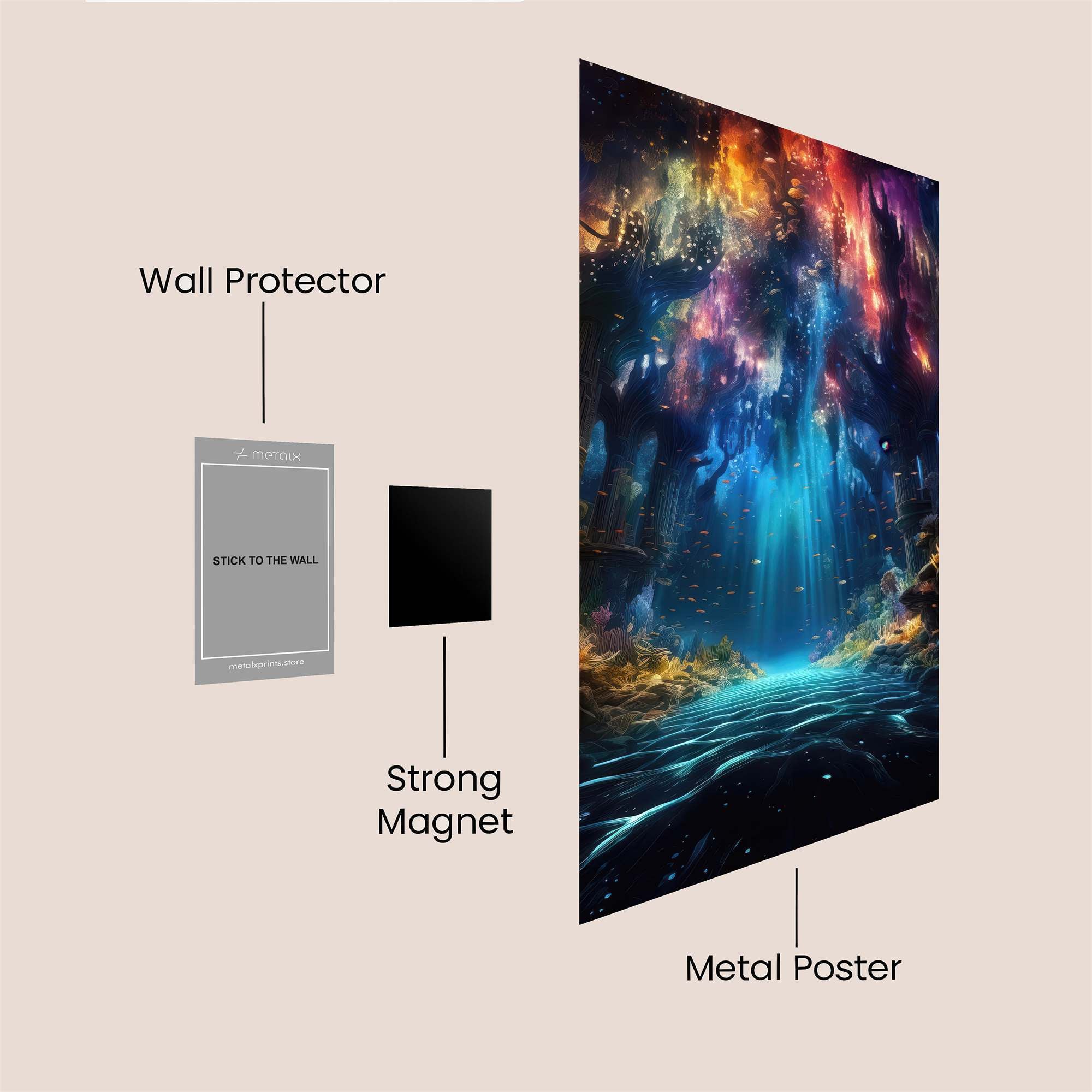 Celestial Wonder Safe Wall Magnetic / M