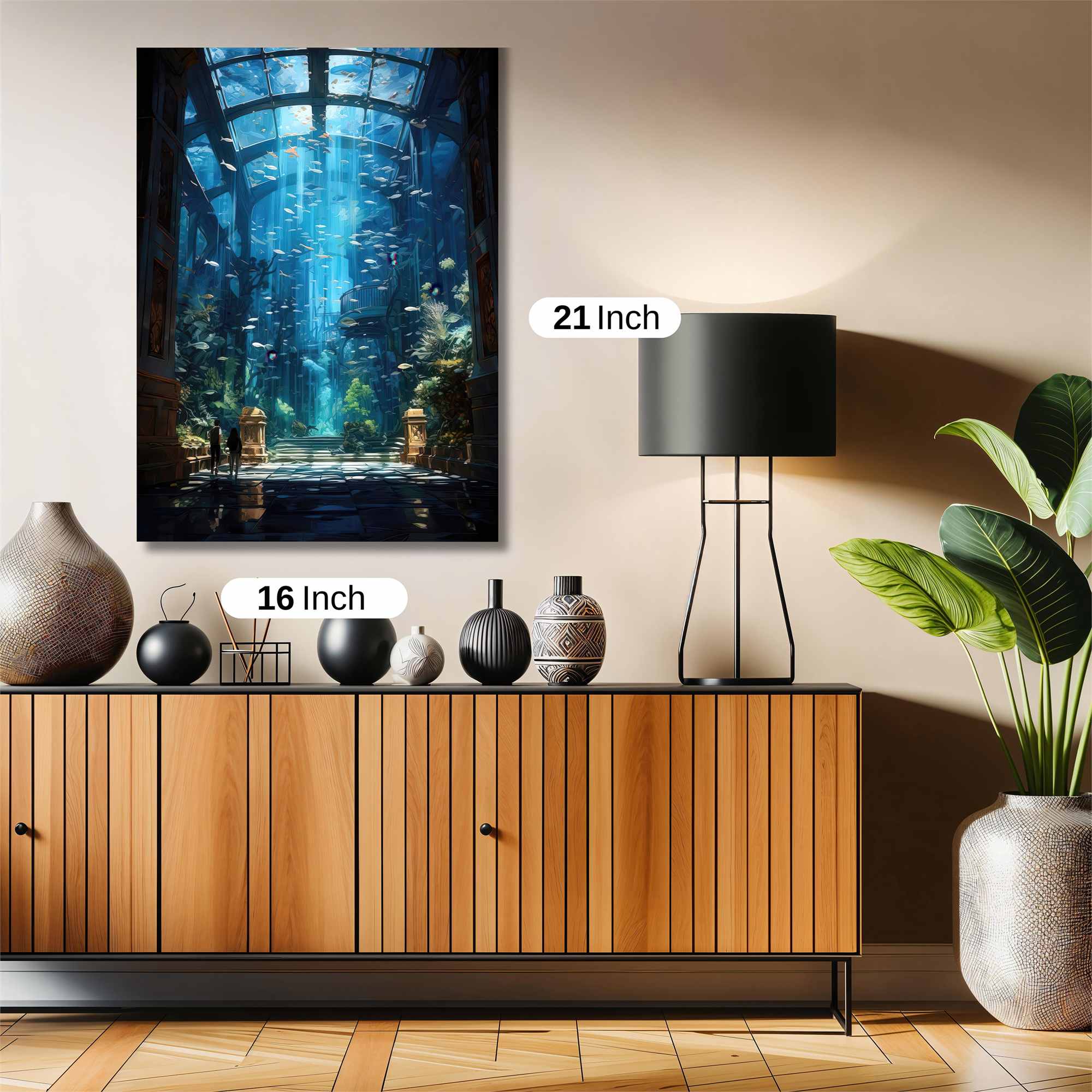 Aquatic Majesty Safe Wall Magnetic / M