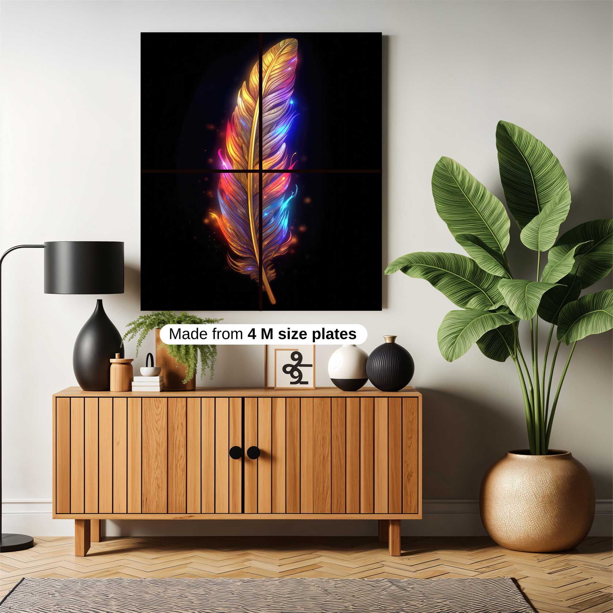 Feather Radiance Safe Wall Magnetic / M