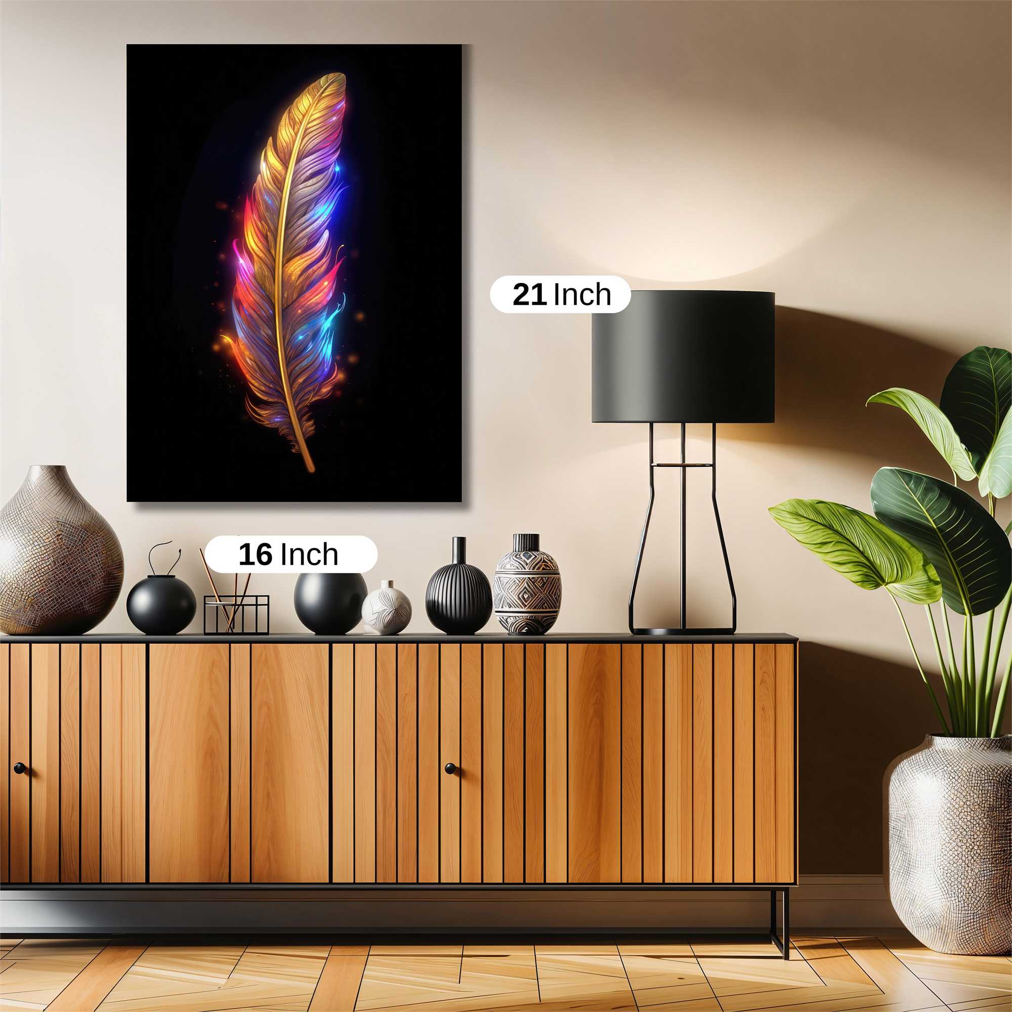 Feather Radiance Safe Wall Magnetic / M