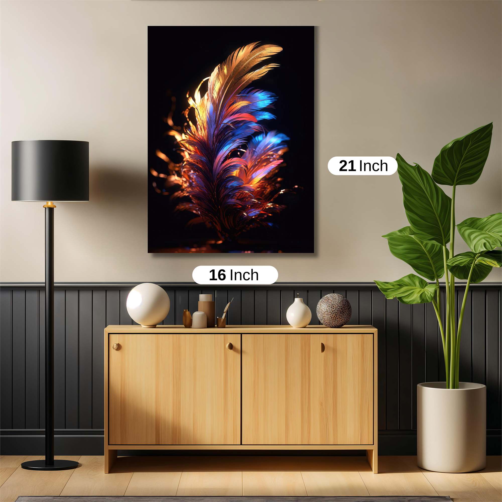 Feather Radiance Safe Wall Magnetic / M