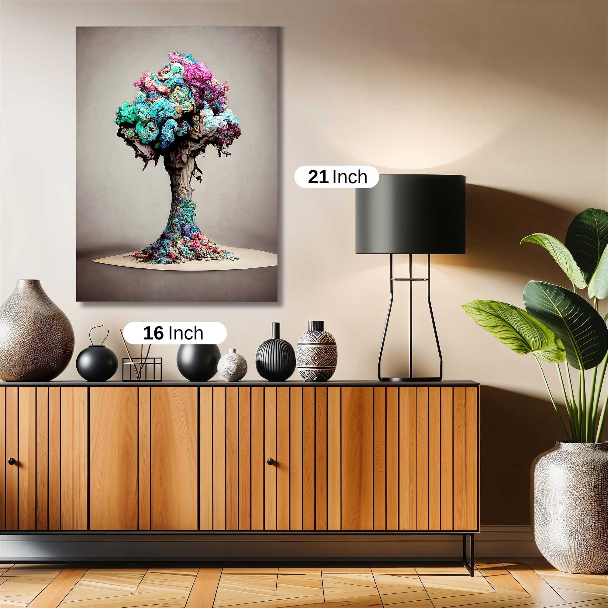 Colorful Whimsy Safe Wall Magnetic / M