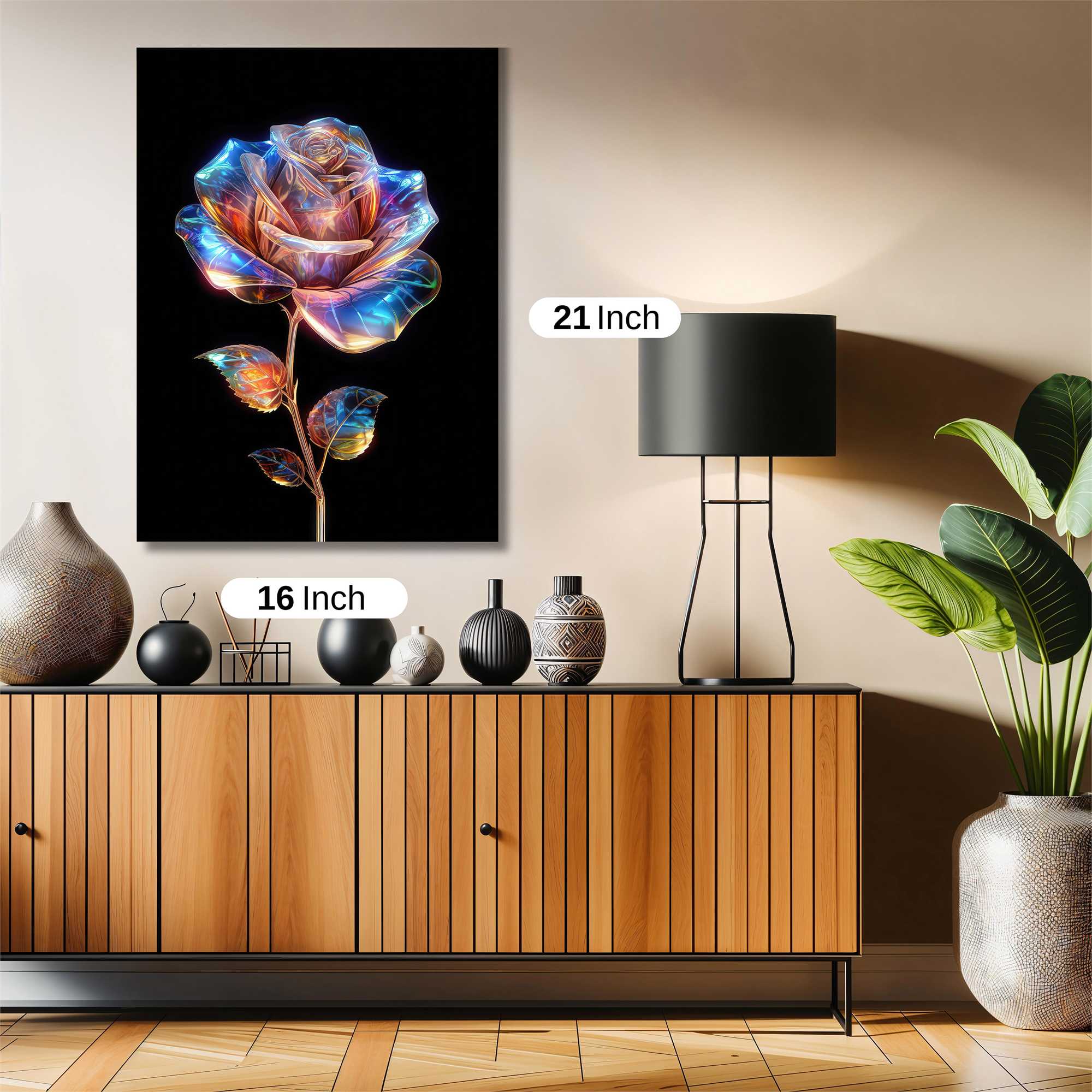 Holographic Dream Safe Wall Magnetic / M