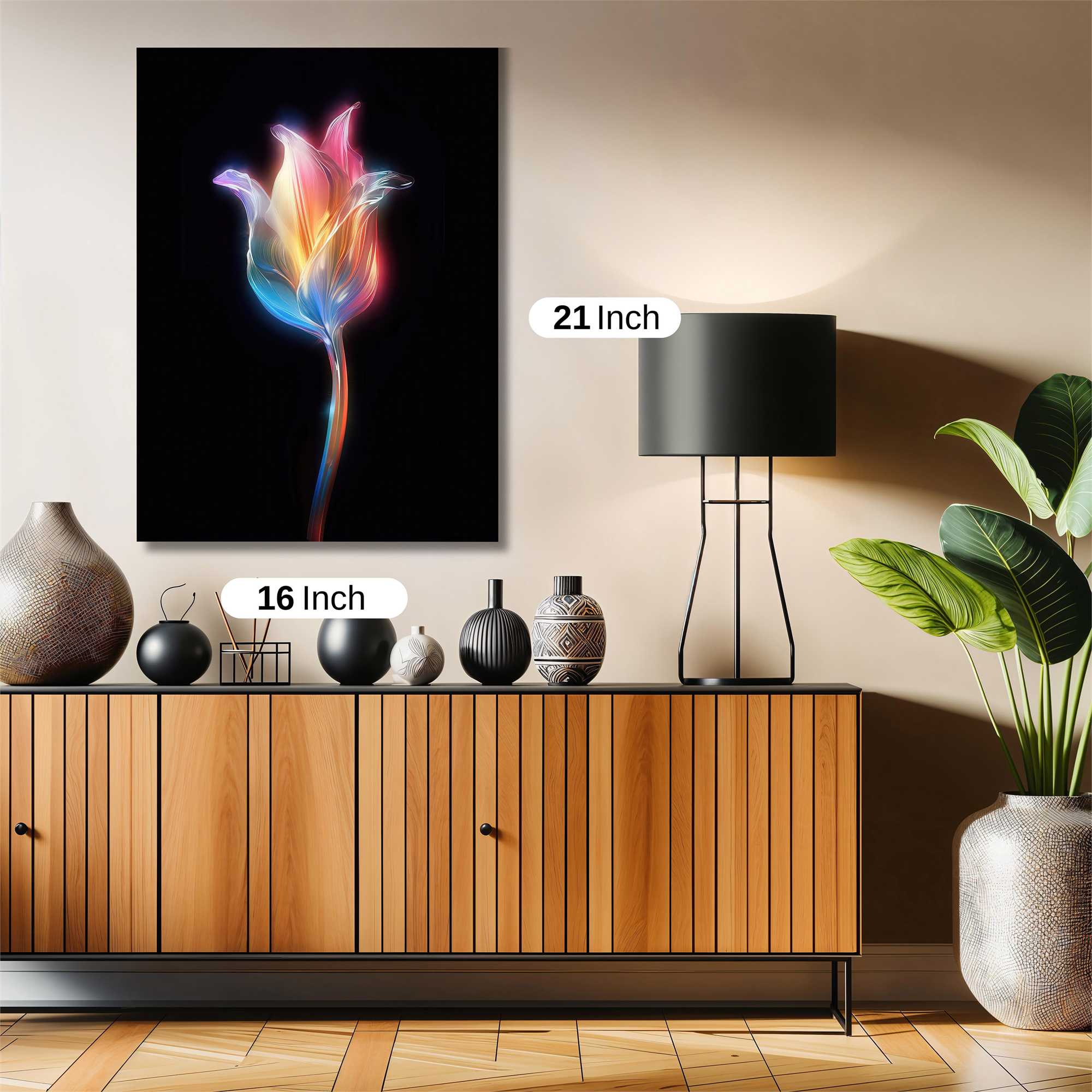 Neon Bloom Safe Wall Magnetic / M
