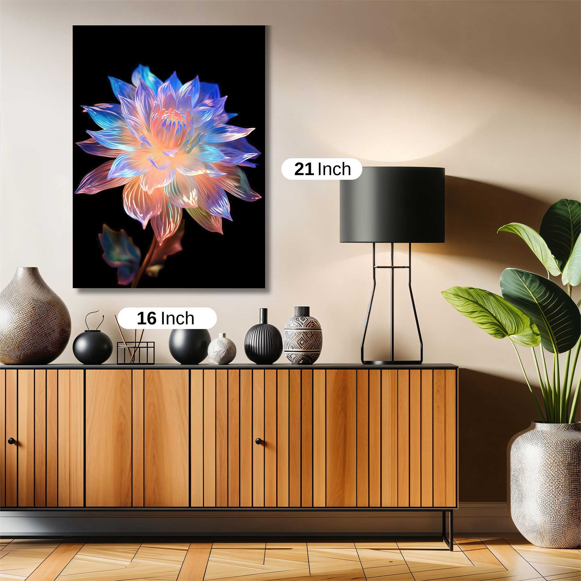 Neon Bloom Safe Wall Magnetic / M