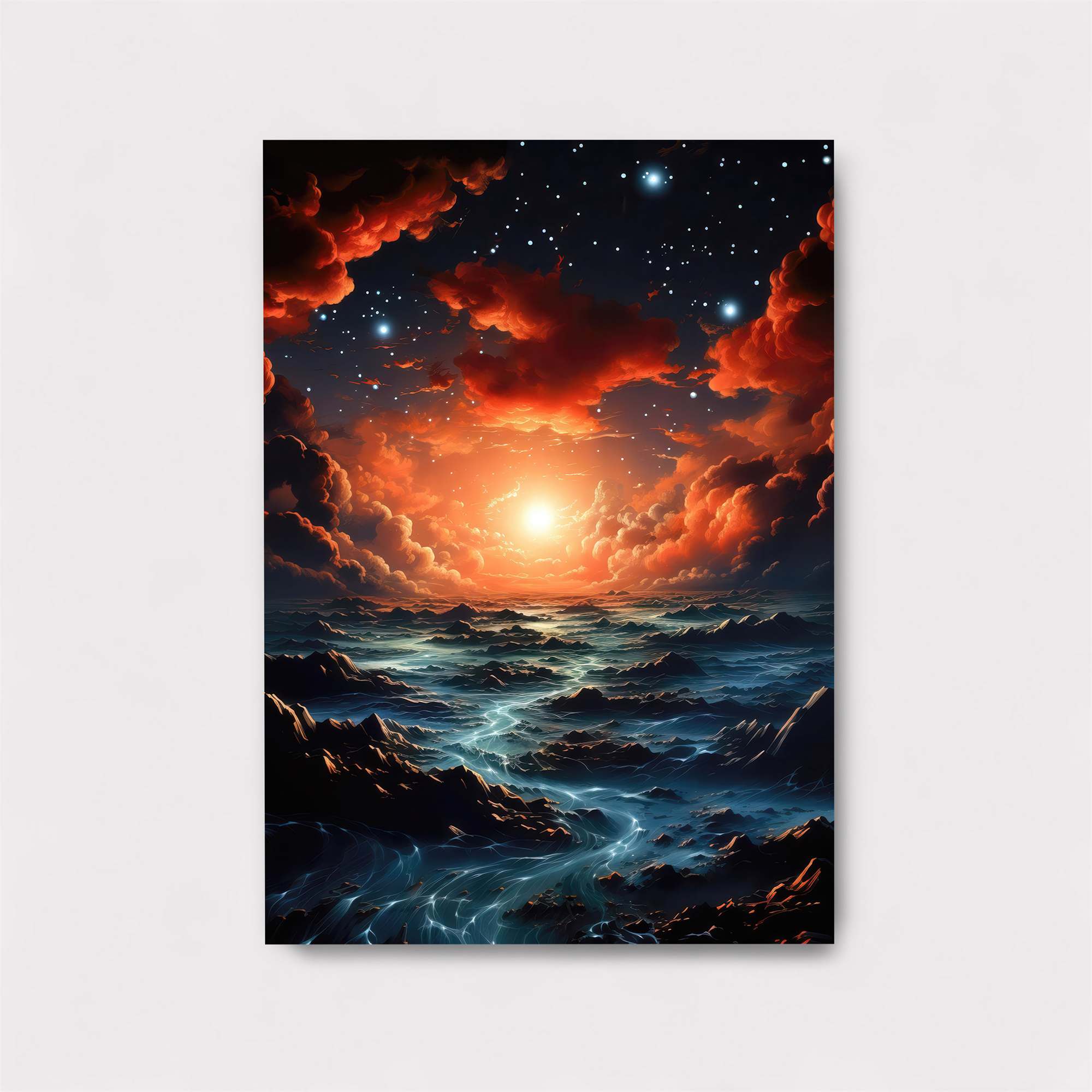 Sunset Serenity Safe Wall Magnetic / M