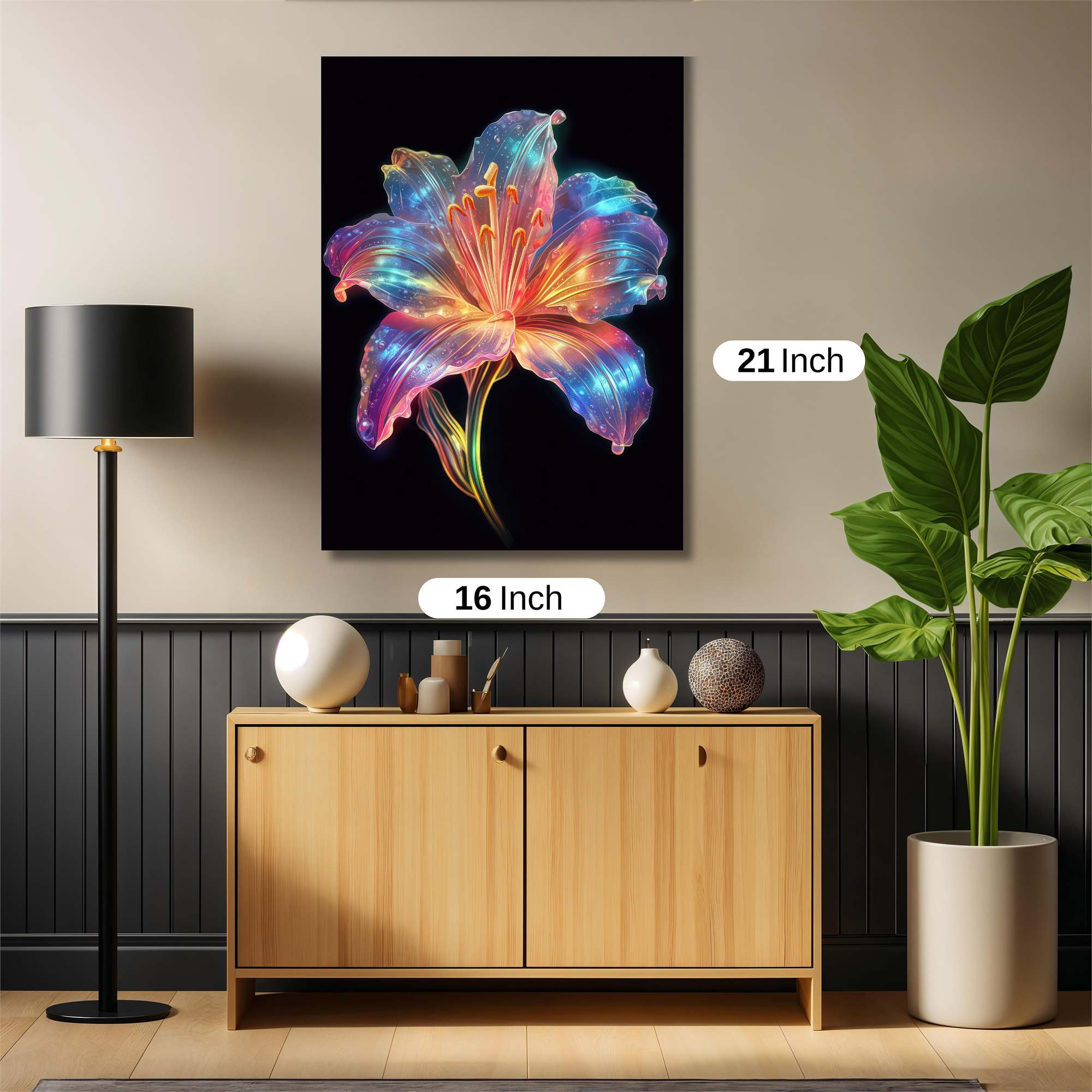 Lily Luminescence Safe Wall Magnetic / M