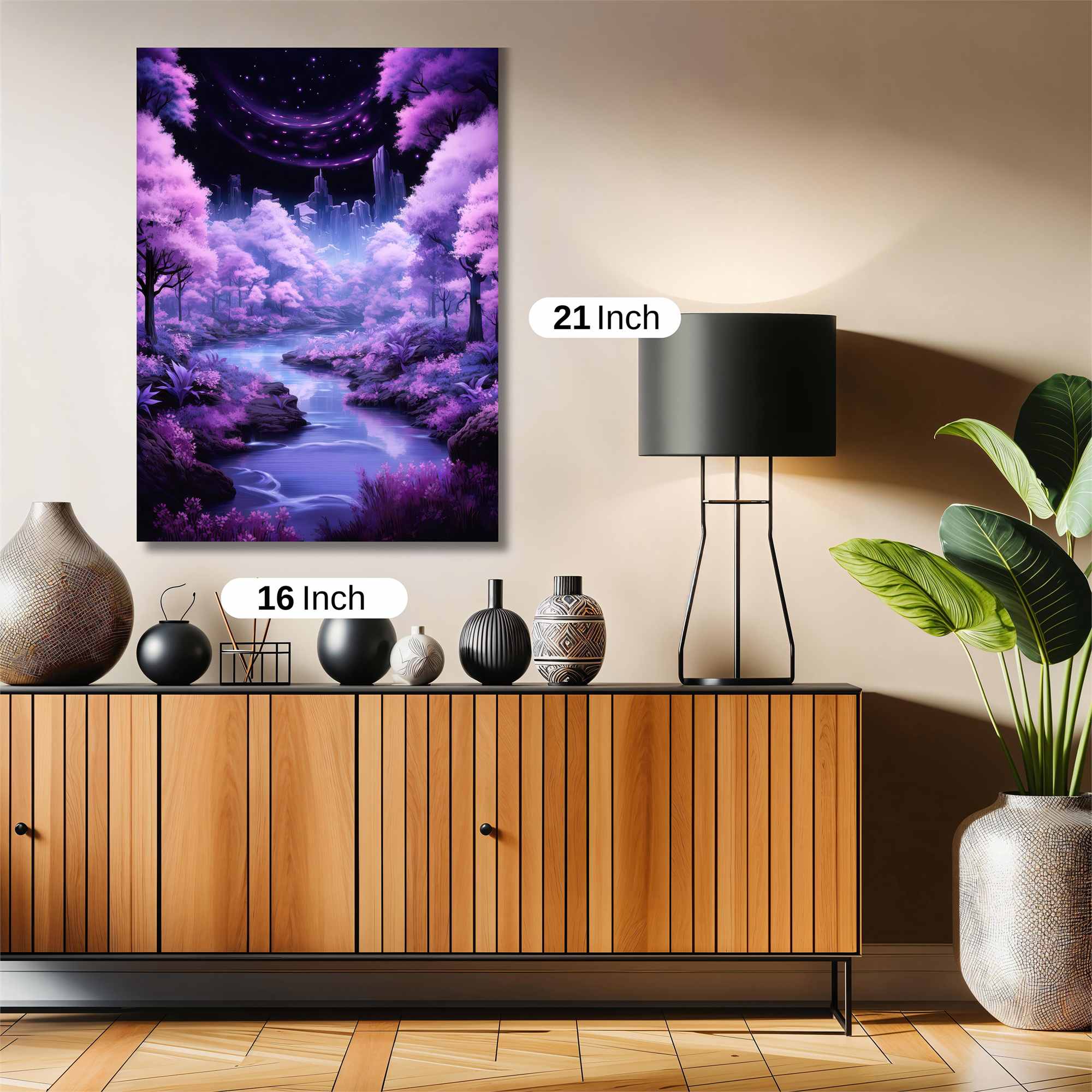 Mystic Dreamscape Safe Wall Magnetic / M