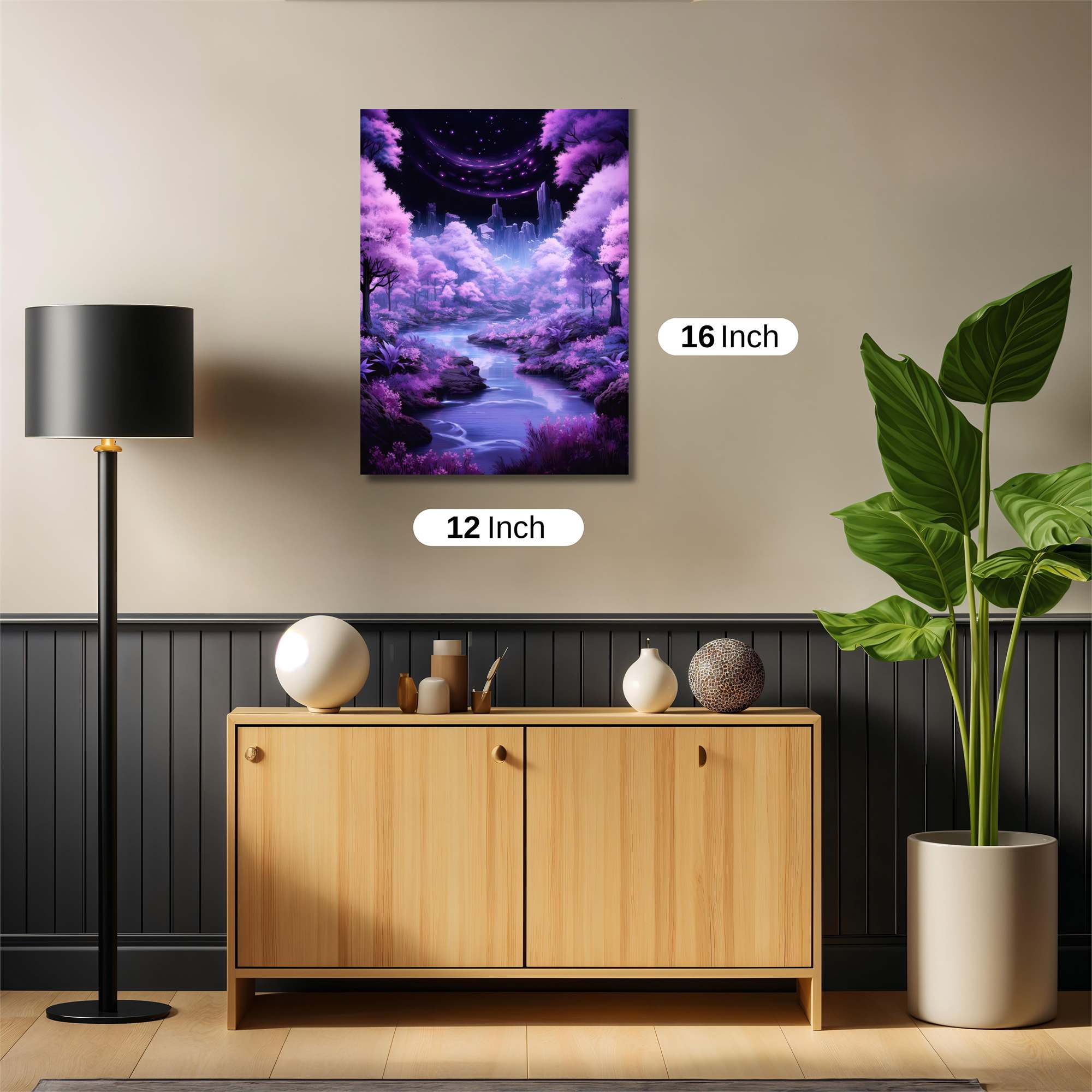 Mystic Dreamscape Safe Wall Magnetic / M