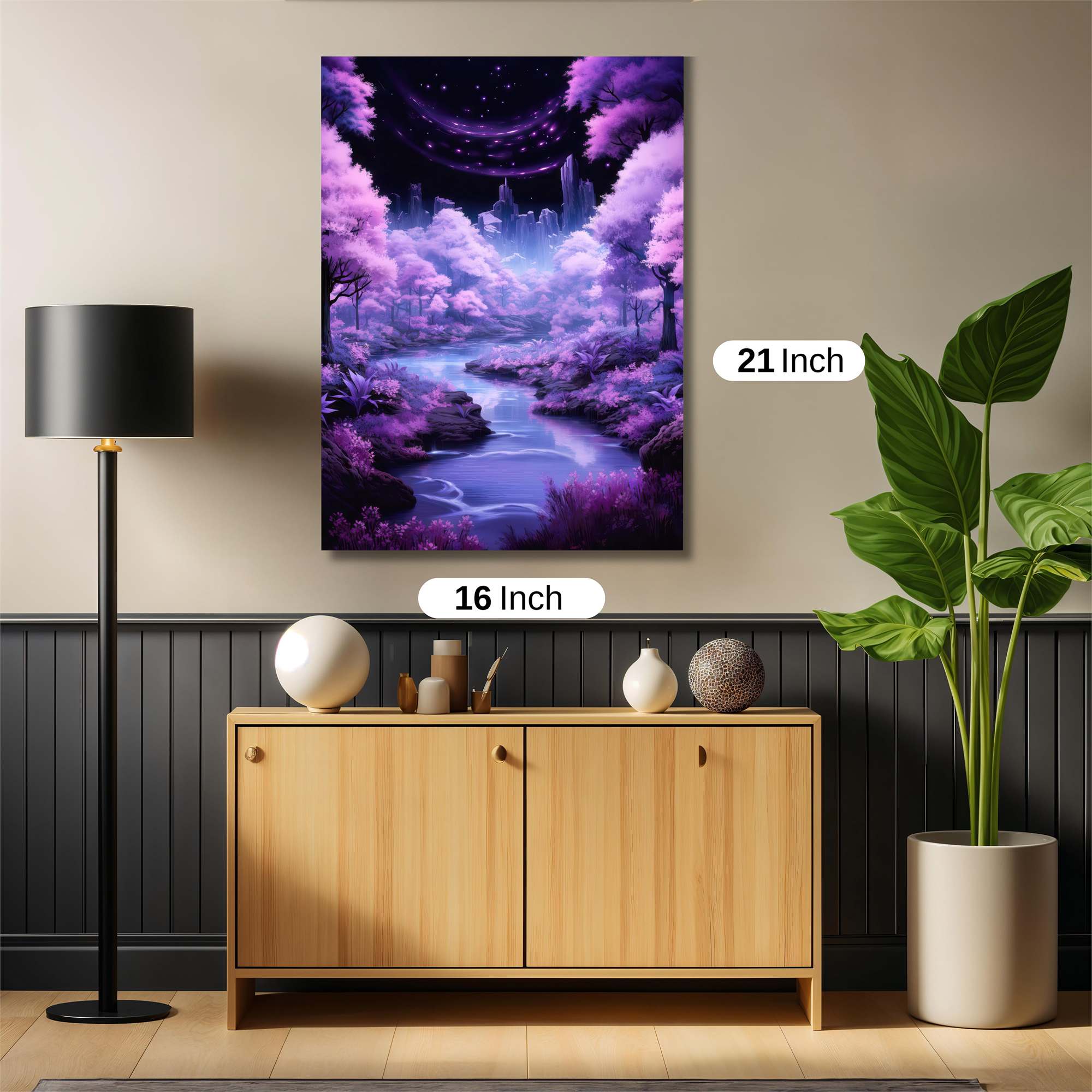 Mystic Dreamscape Safe Wall Magnetic / M