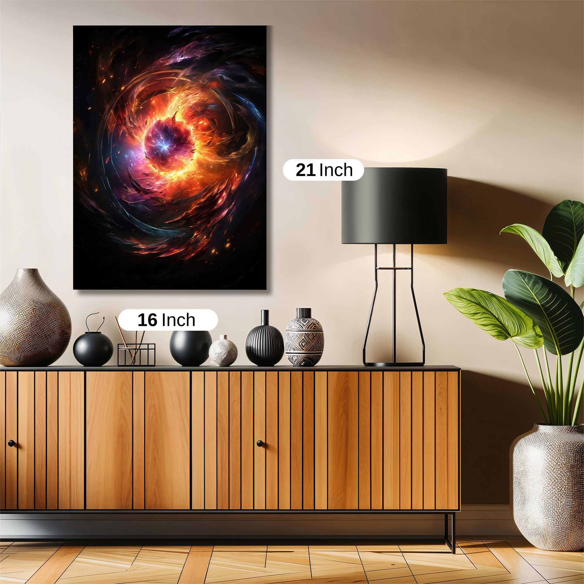 Cosmic Whirl Safe Wall Magnetic / M