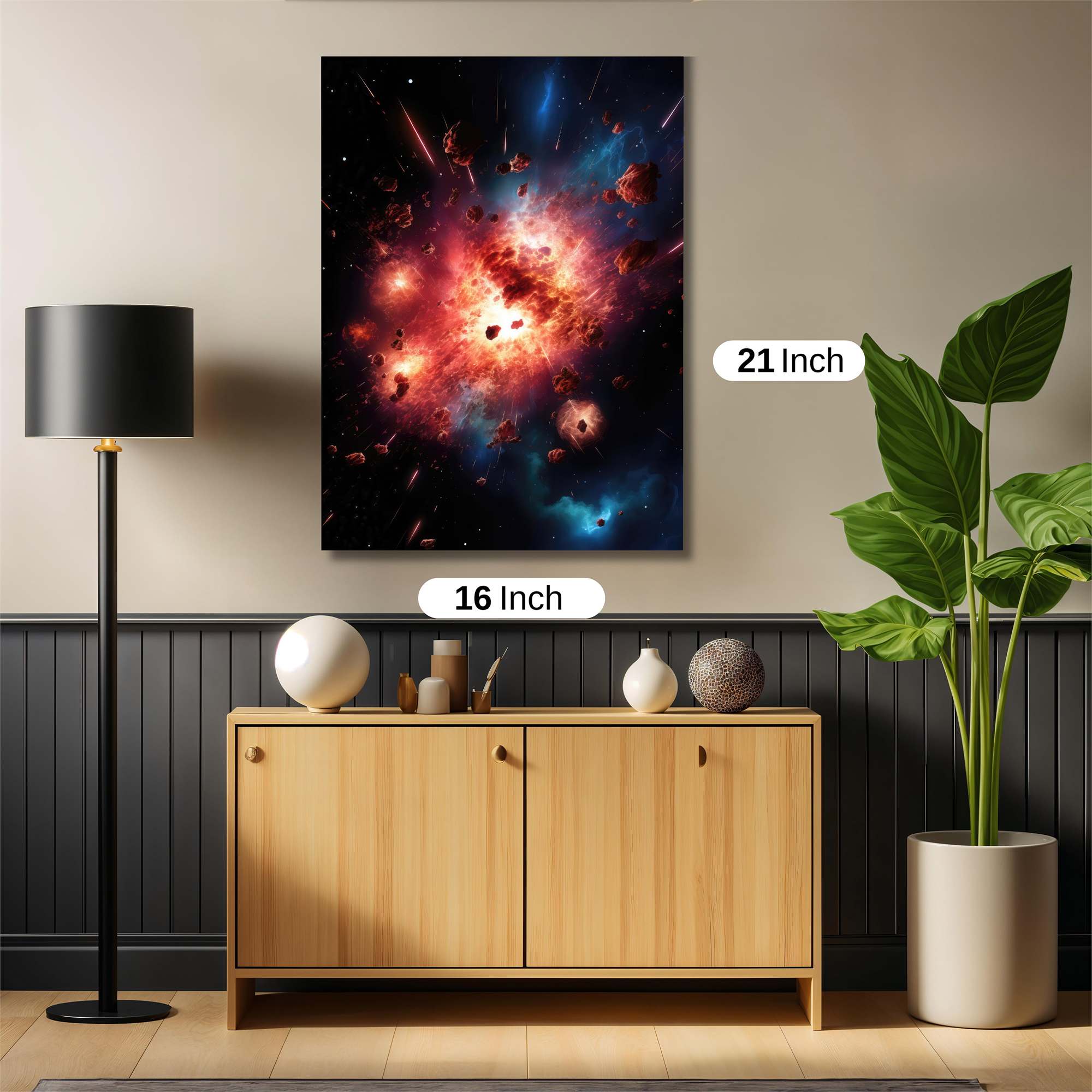 Supernova Blaze Safe Wall Magnetic / M