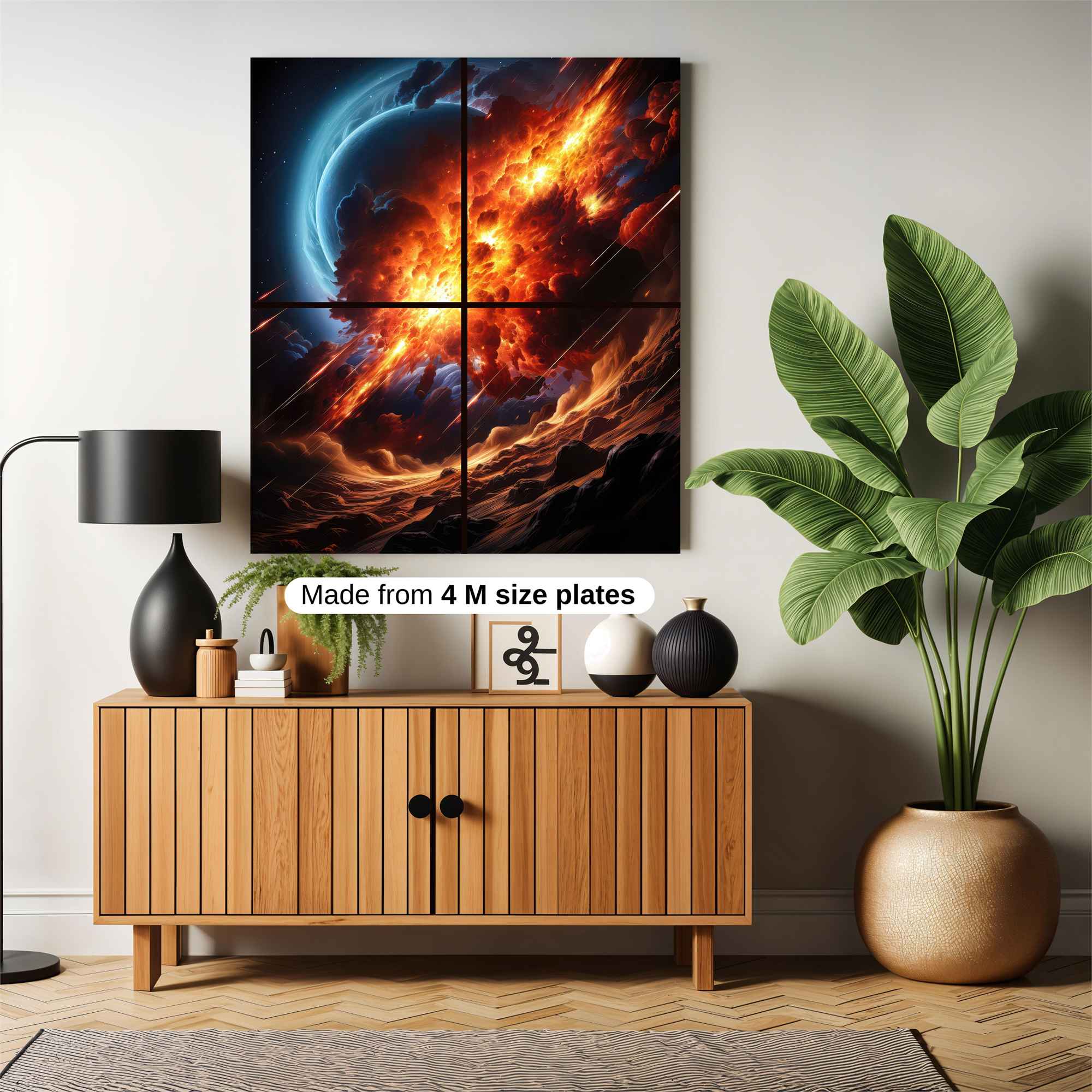 Cosmic Fury Safe Wall Magnetic / M