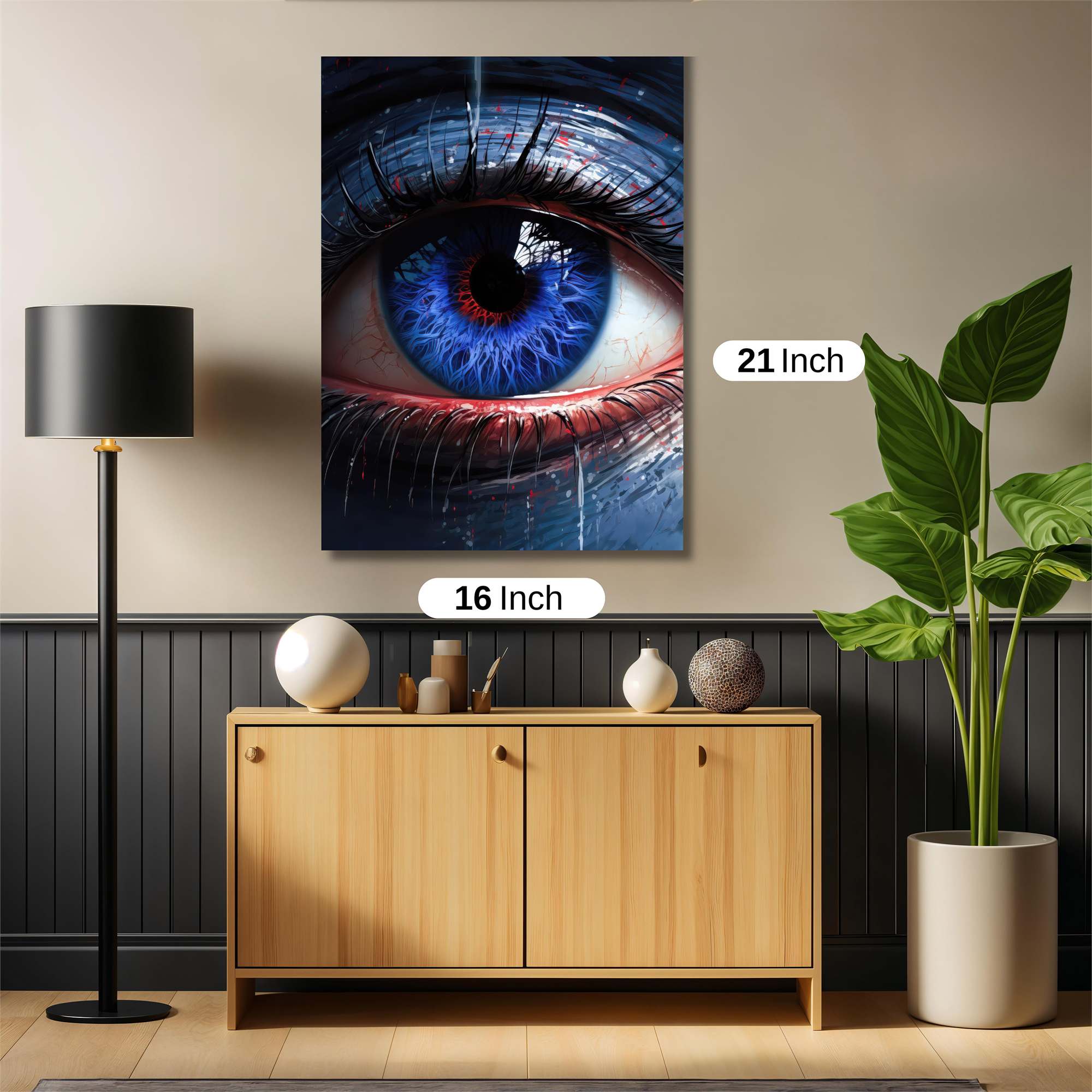 Mystic Gaze Safe Wall Magnetic / M