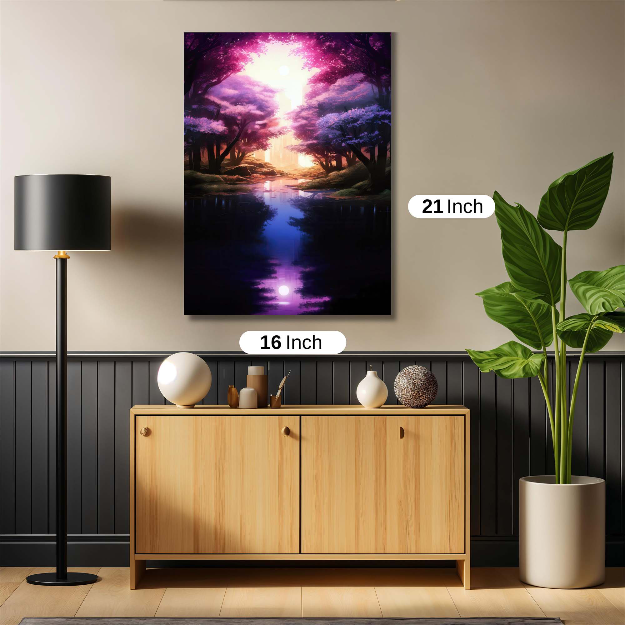 Luminous Serenity Safe Wall Magnetic / M