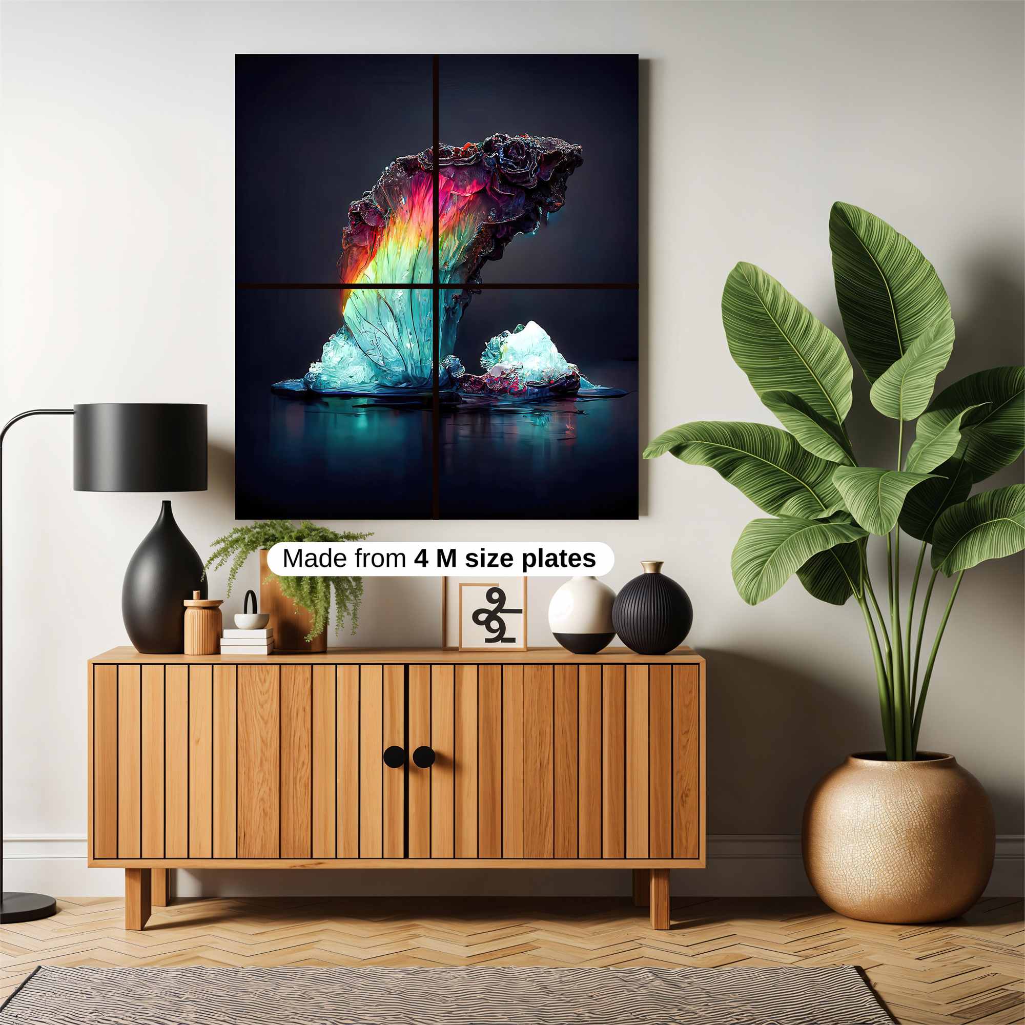 Aurora Bloom Safe Wall Magnetic / M