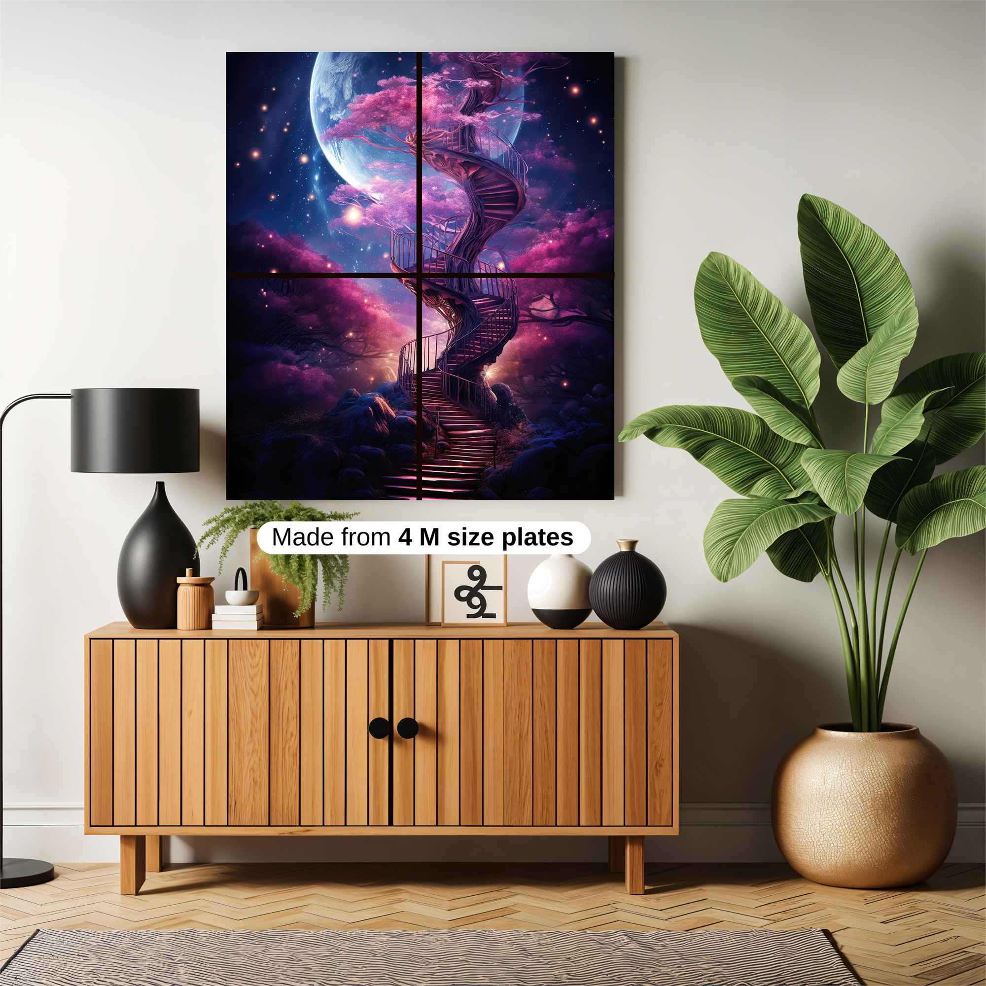 Moonlit Whimsy Safe Wall Magnetic / M