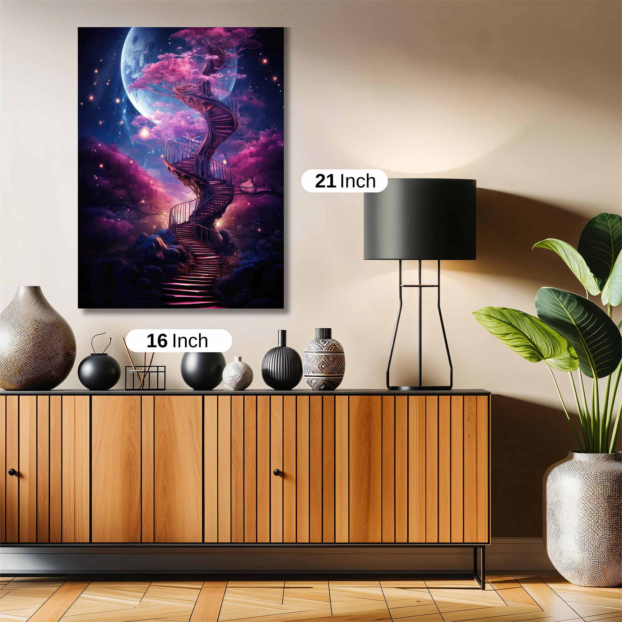 Moonlit Whimsy Safe Wall Magnetic / M
