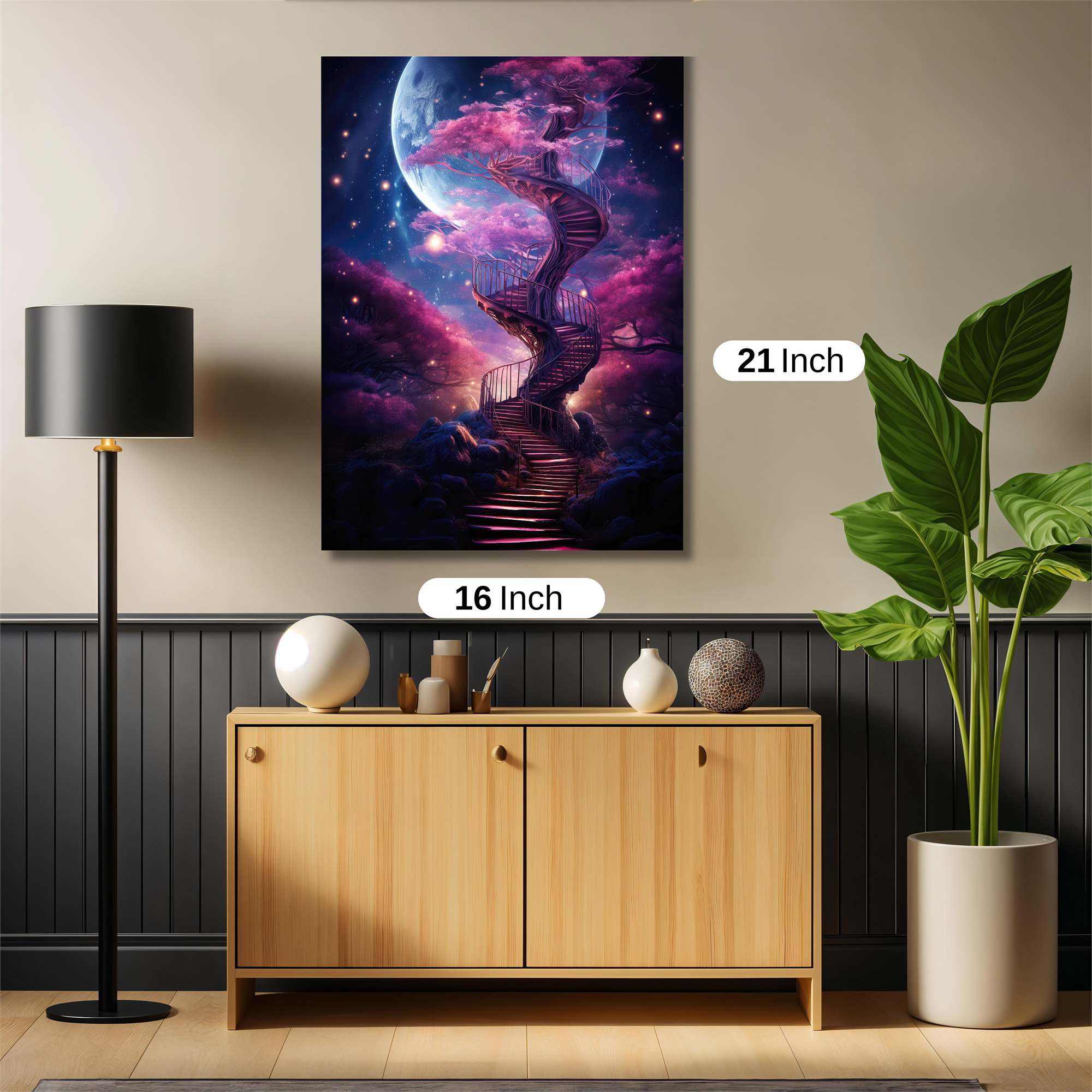 Moonlit Whimsy Safe Wall Magnetic / M