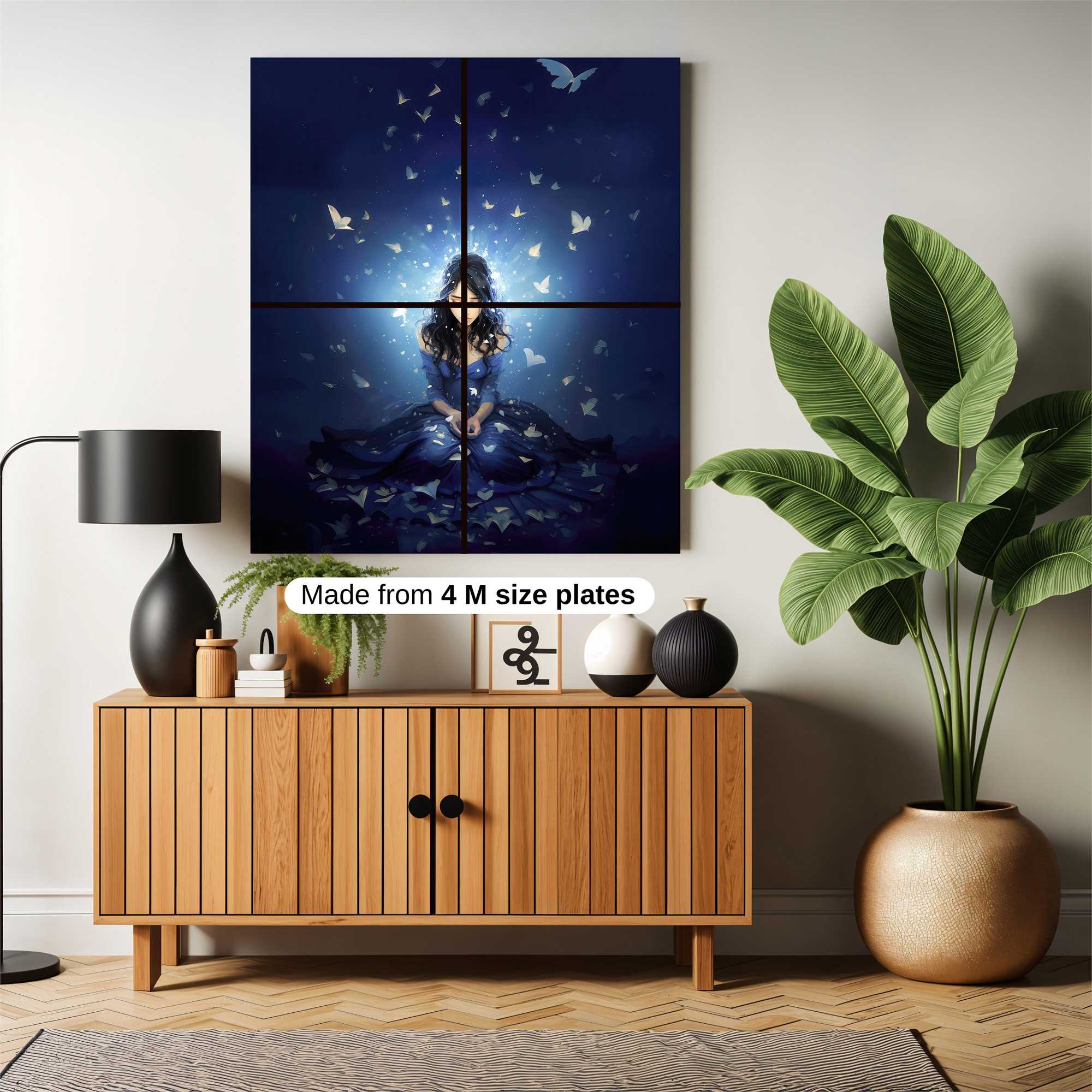 Butterfly Serenity Safe Wall Magnetic / M