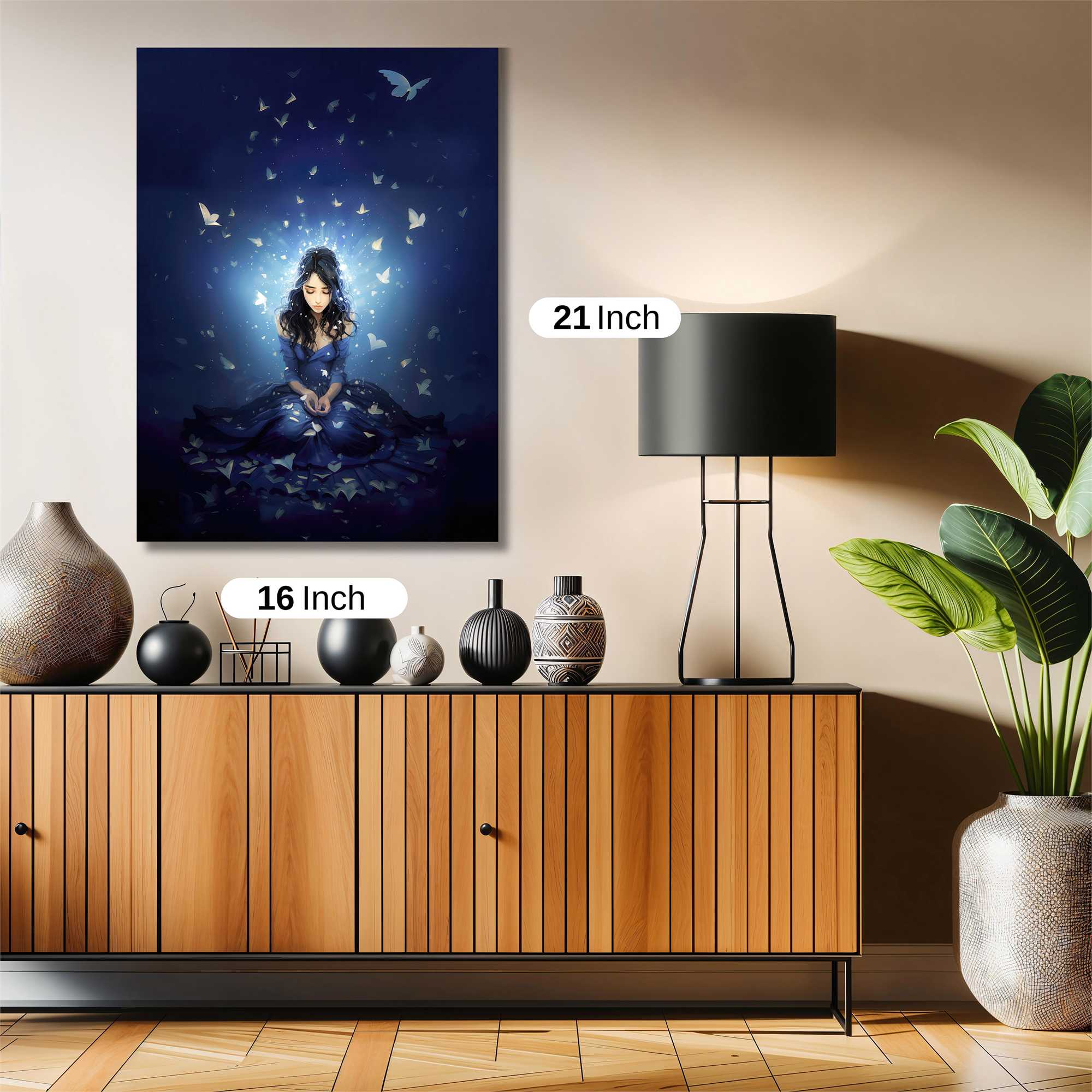 Butterfly Serenity Safe Wall Magnetic / M