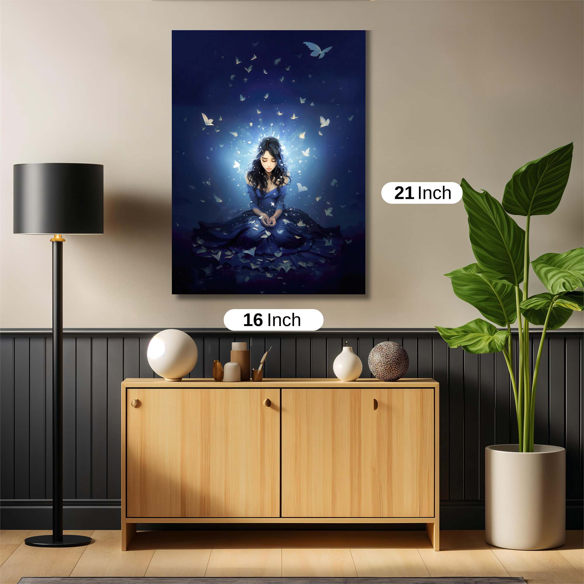 Butterfly Serenity Safe Wall Magnetic / M