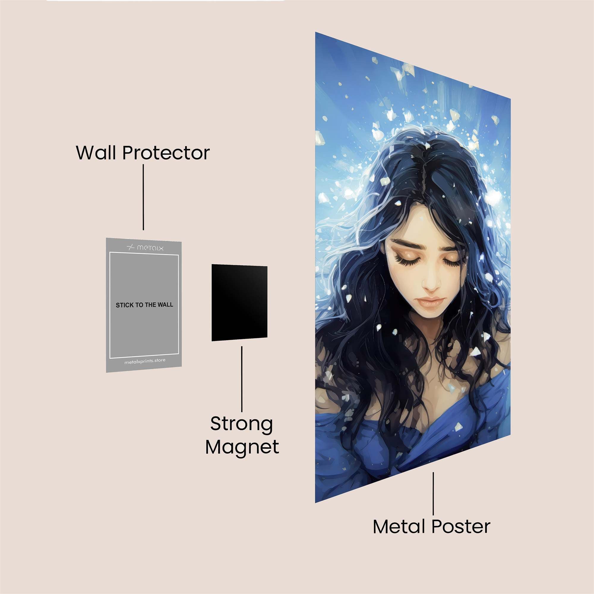 Mystic Serenity Safe Wall Magnetic / M