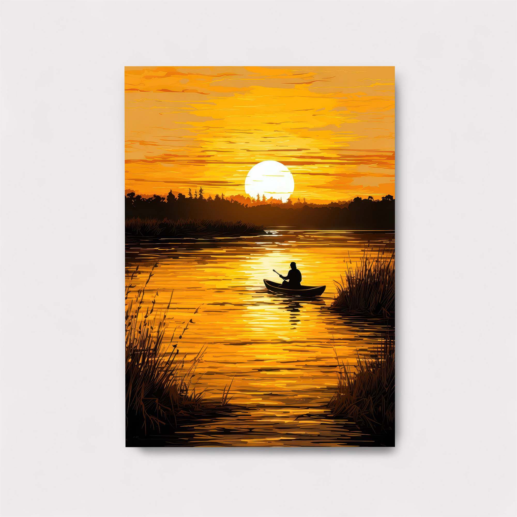 Sunset Solitude Safe Wall Magnetic / M