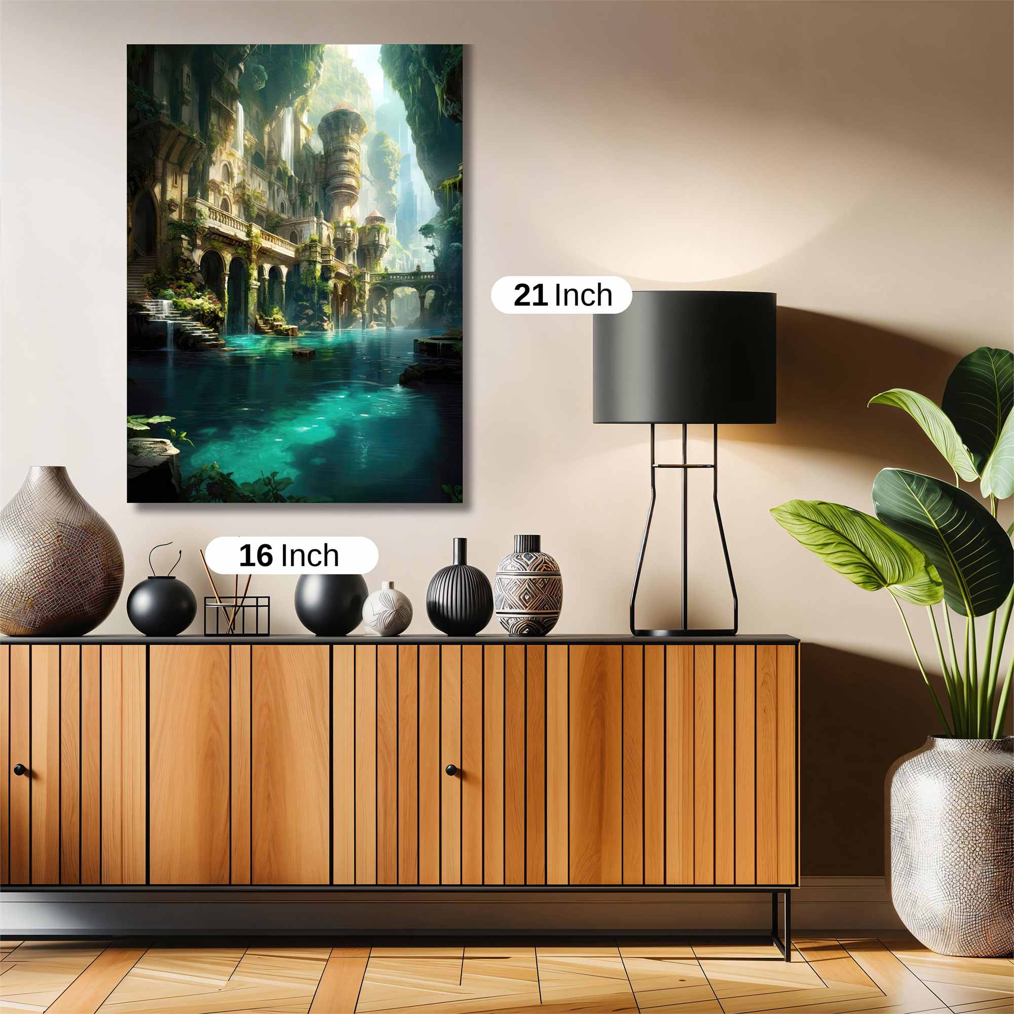 Ruin Serenity Safe Wall Magnetic / M