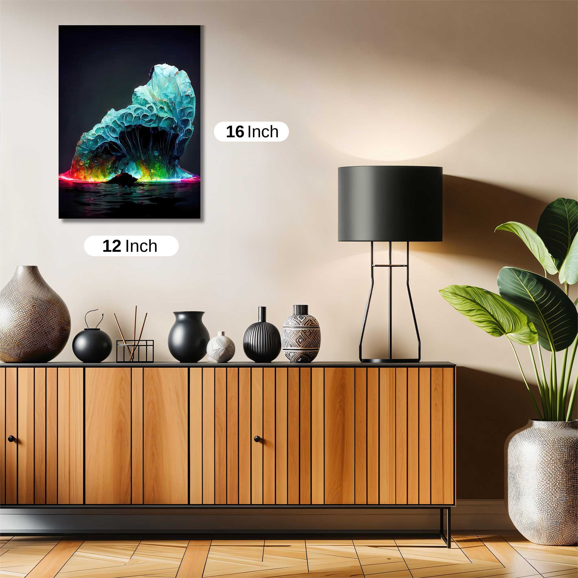 Aurora Iceberg Safe Wall Magnetic / M