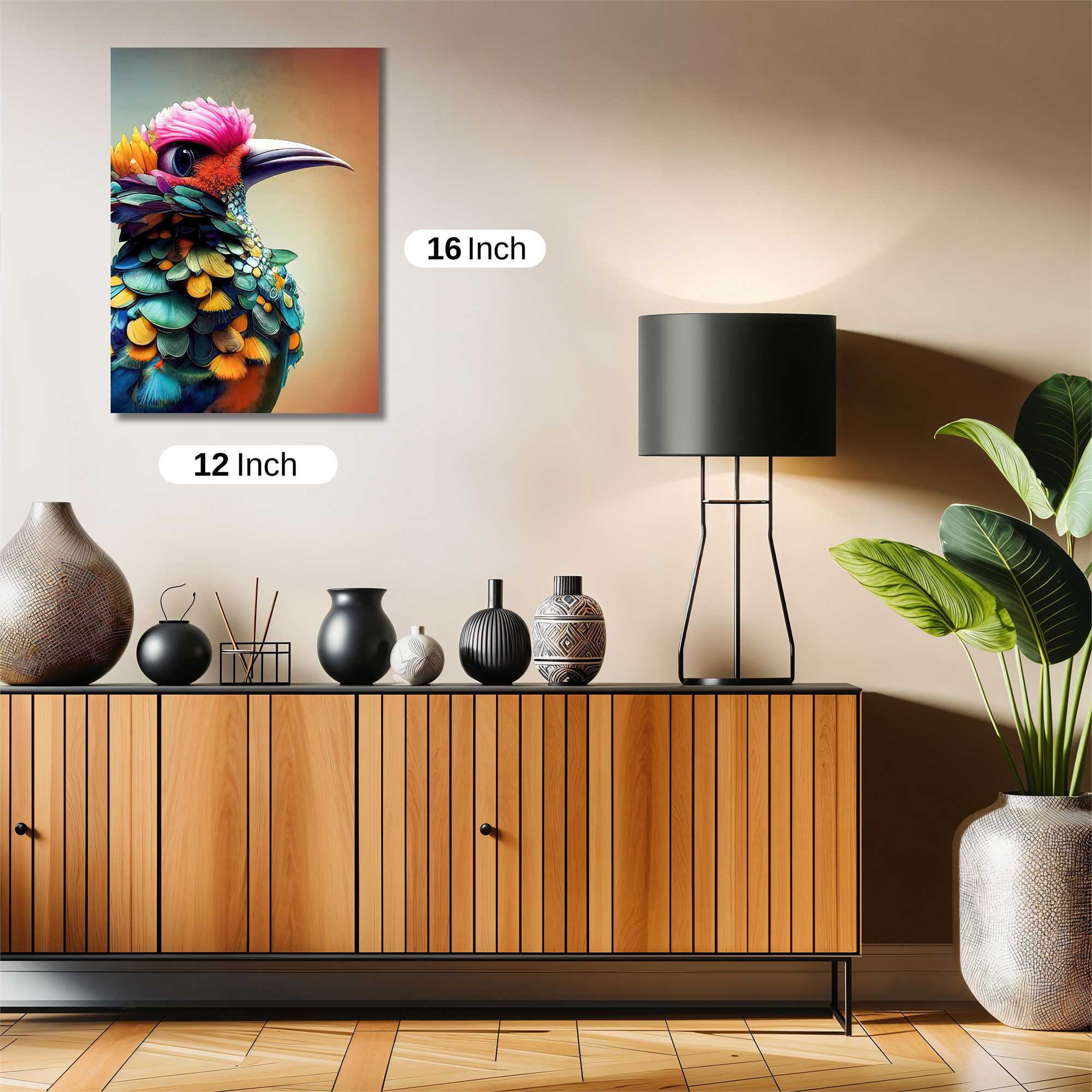 Bird Whimsy Safe Wall Magnetic / M