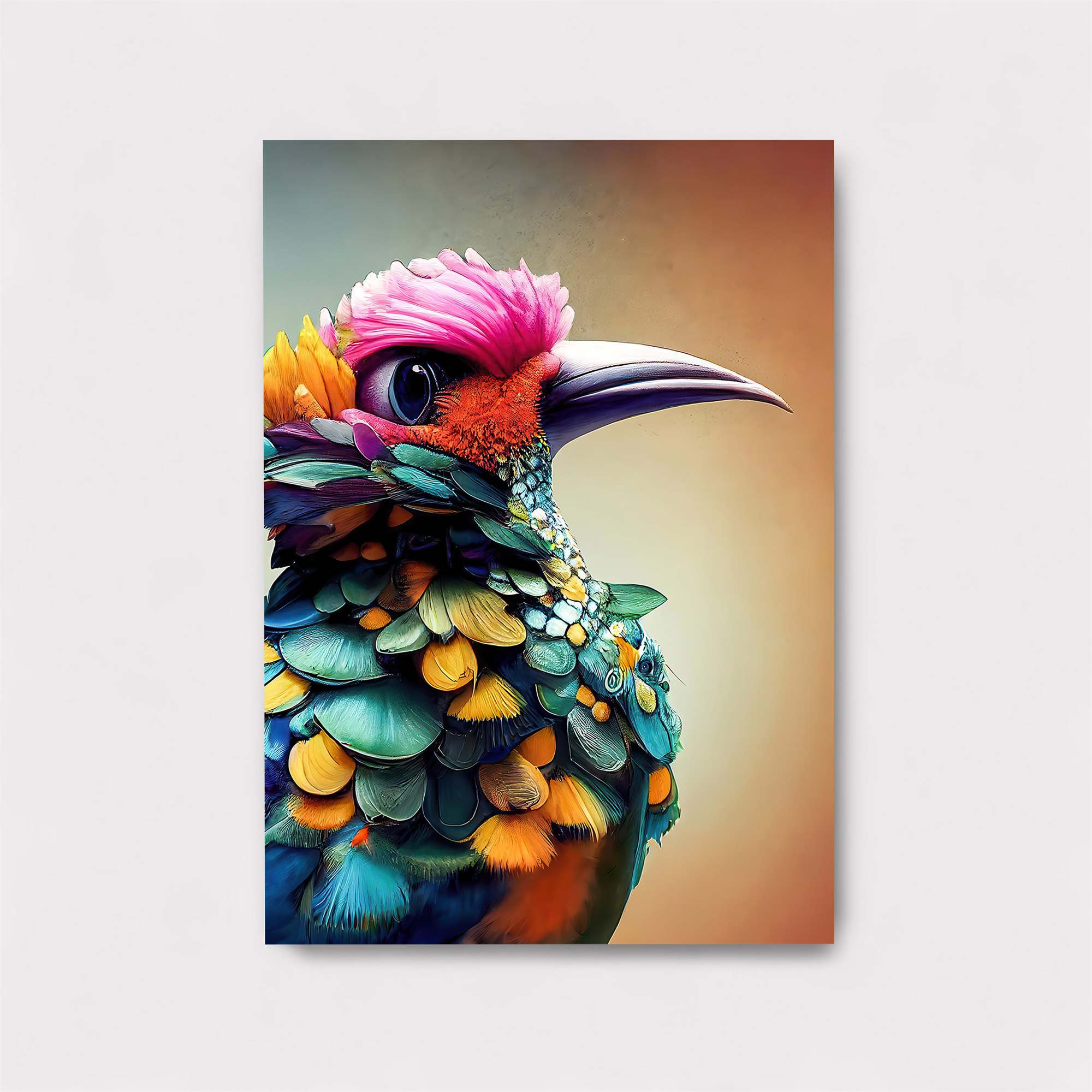 Bird Whimsy Safe Wall Magnetic / M