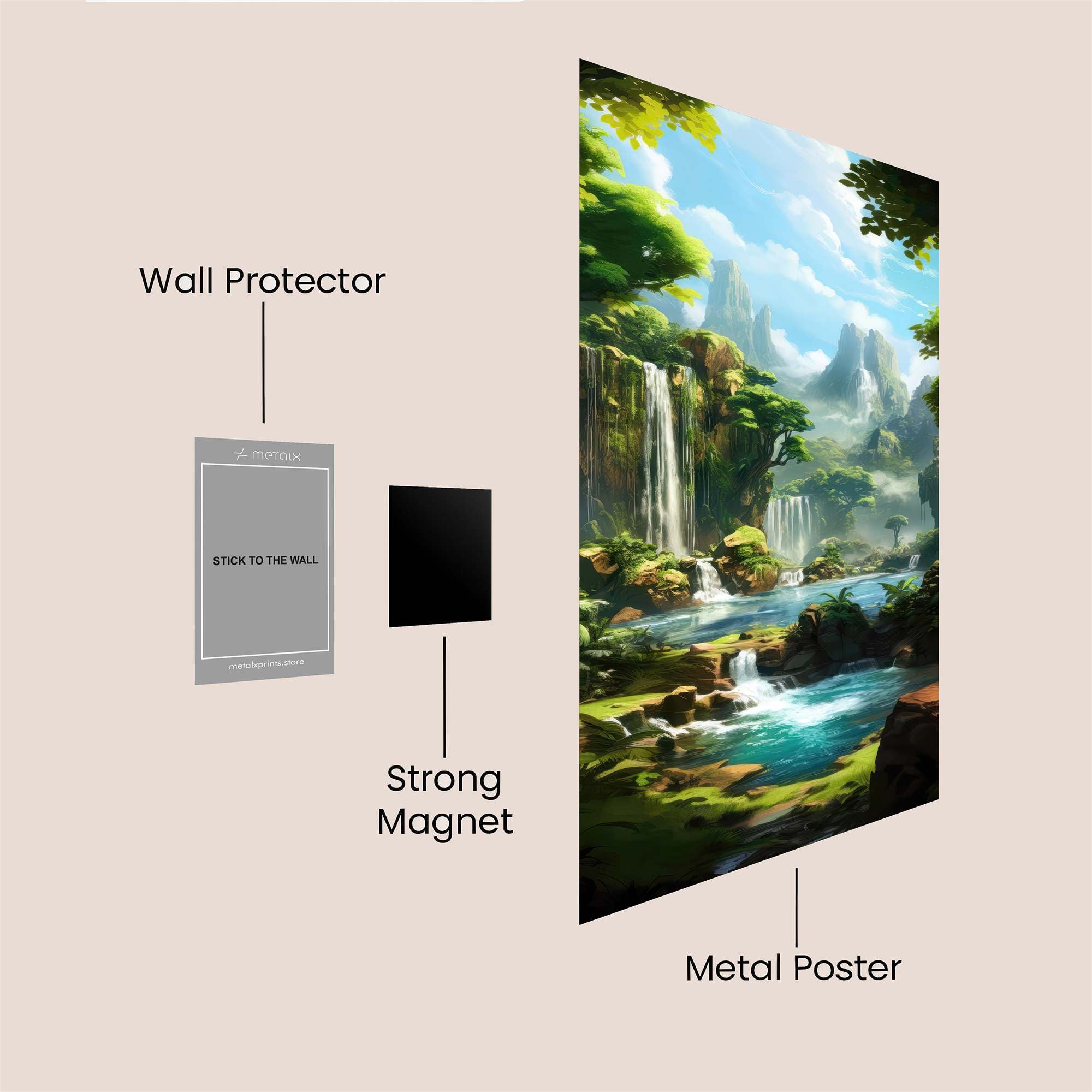 Edenic Serenity Safe Wall Magnetic / M