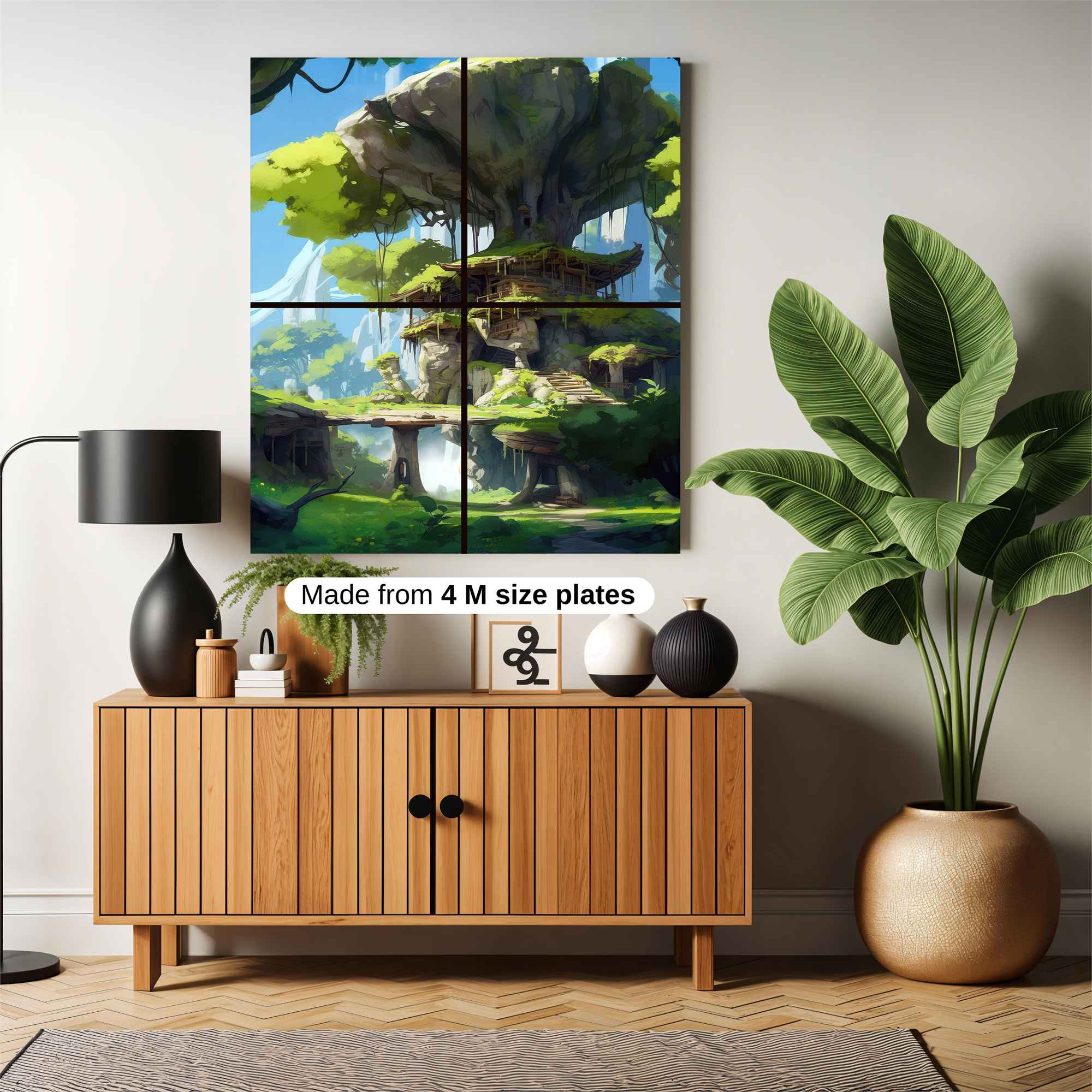 Treehouse Tranquil Safe Wall Magnetic / M