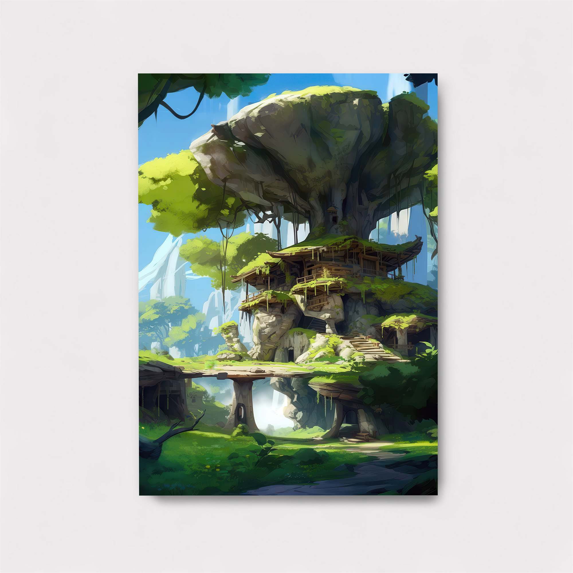 Treehouse Tranquil Safe Wall Magnetic / M