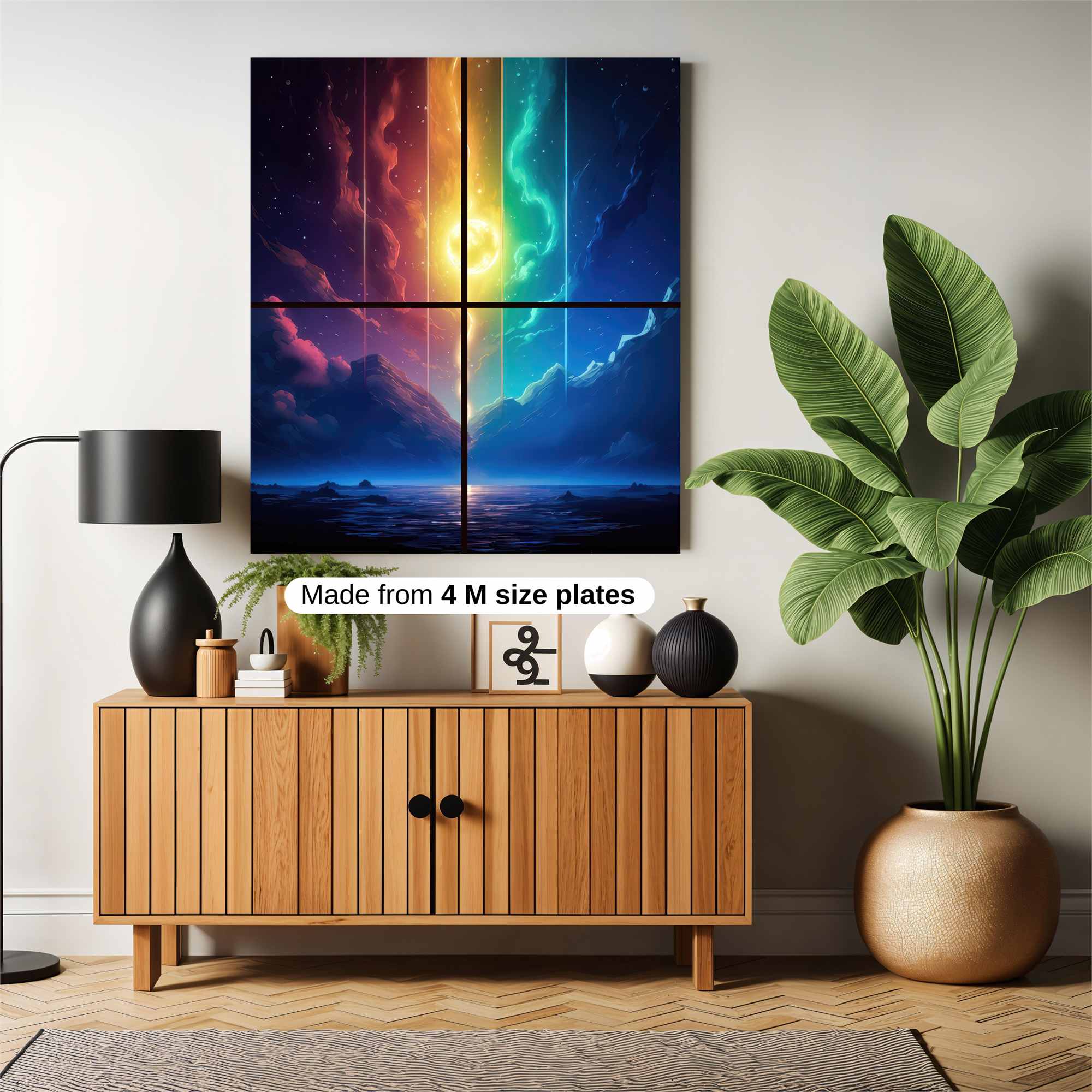 Sunburst Euphoria Safe Wall Magnetic / M