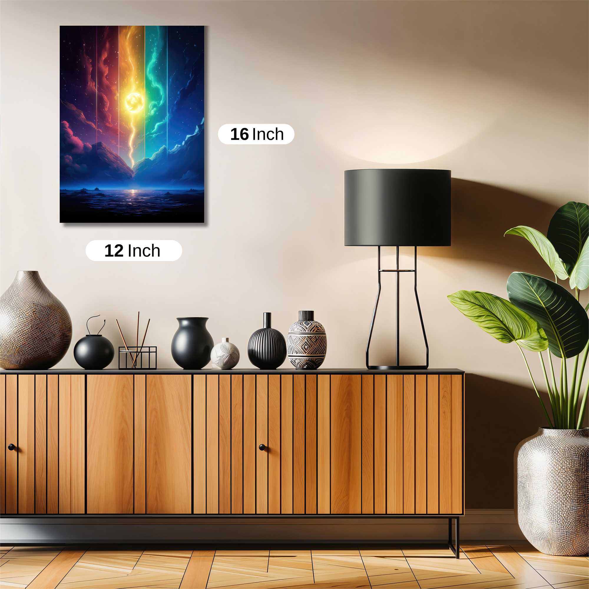 Sunburst Euphoria Safe Wall Magnetic / M