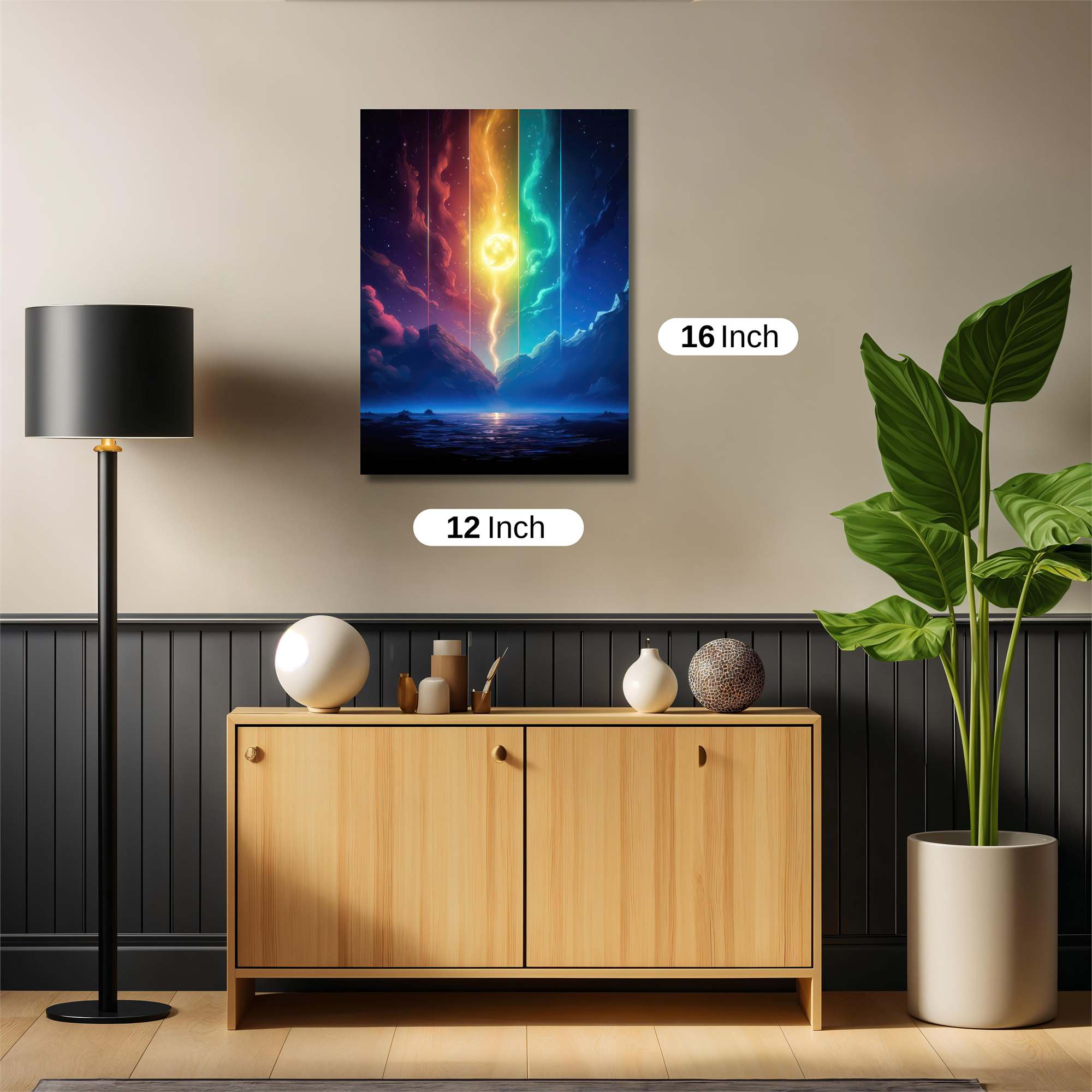 Sunburst Euphoria Safe Wall Magnetic / M