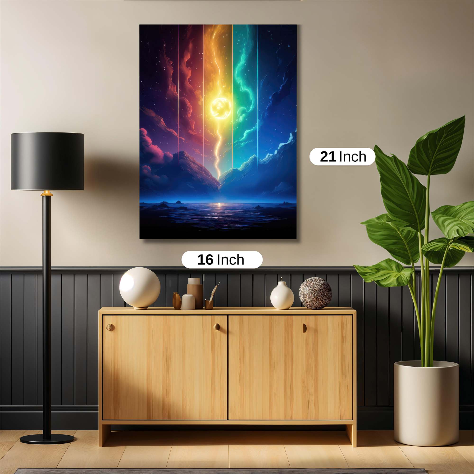 Sunburst Euphoria Safe Wall Magnetic / M